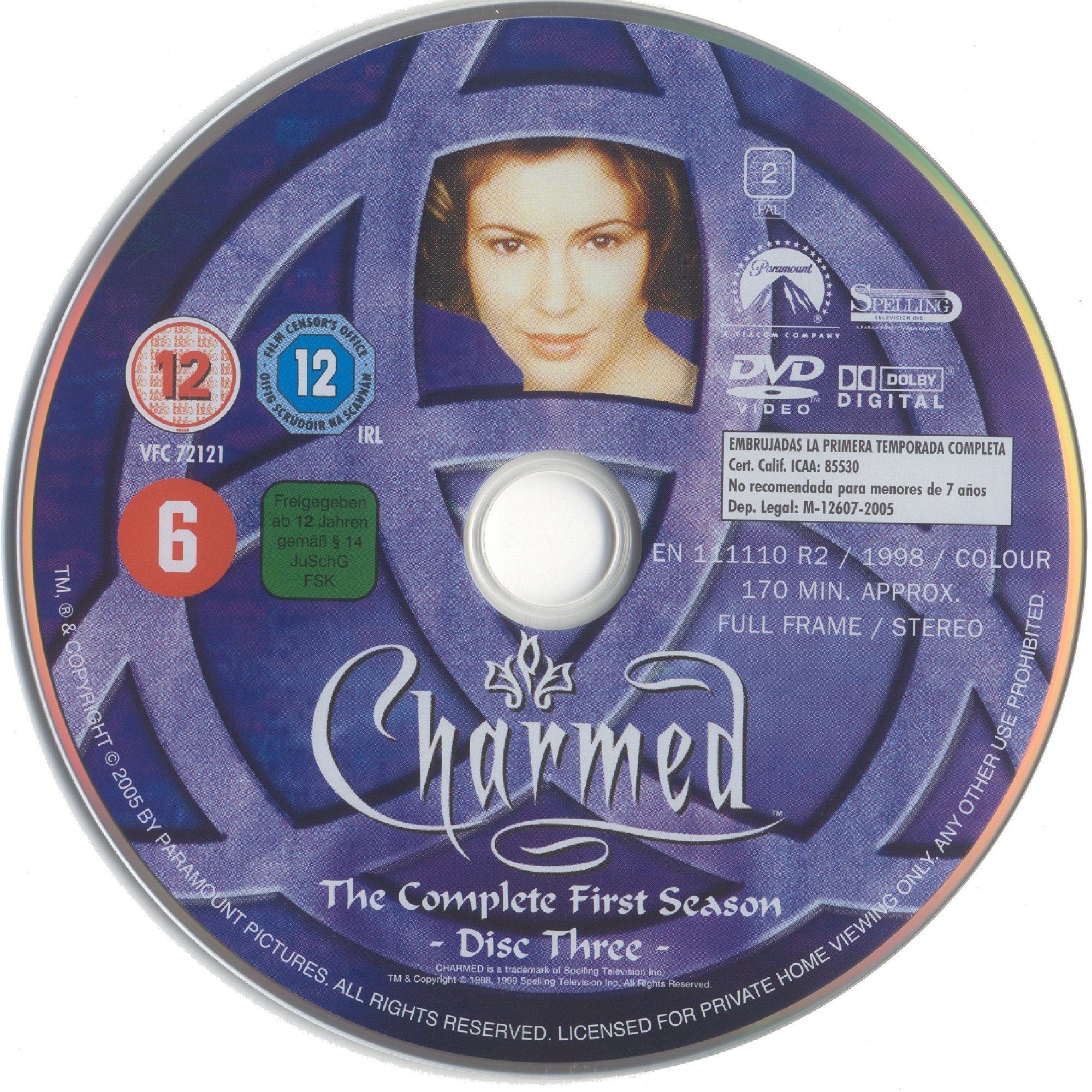Charmed Saison 1 dvd 3