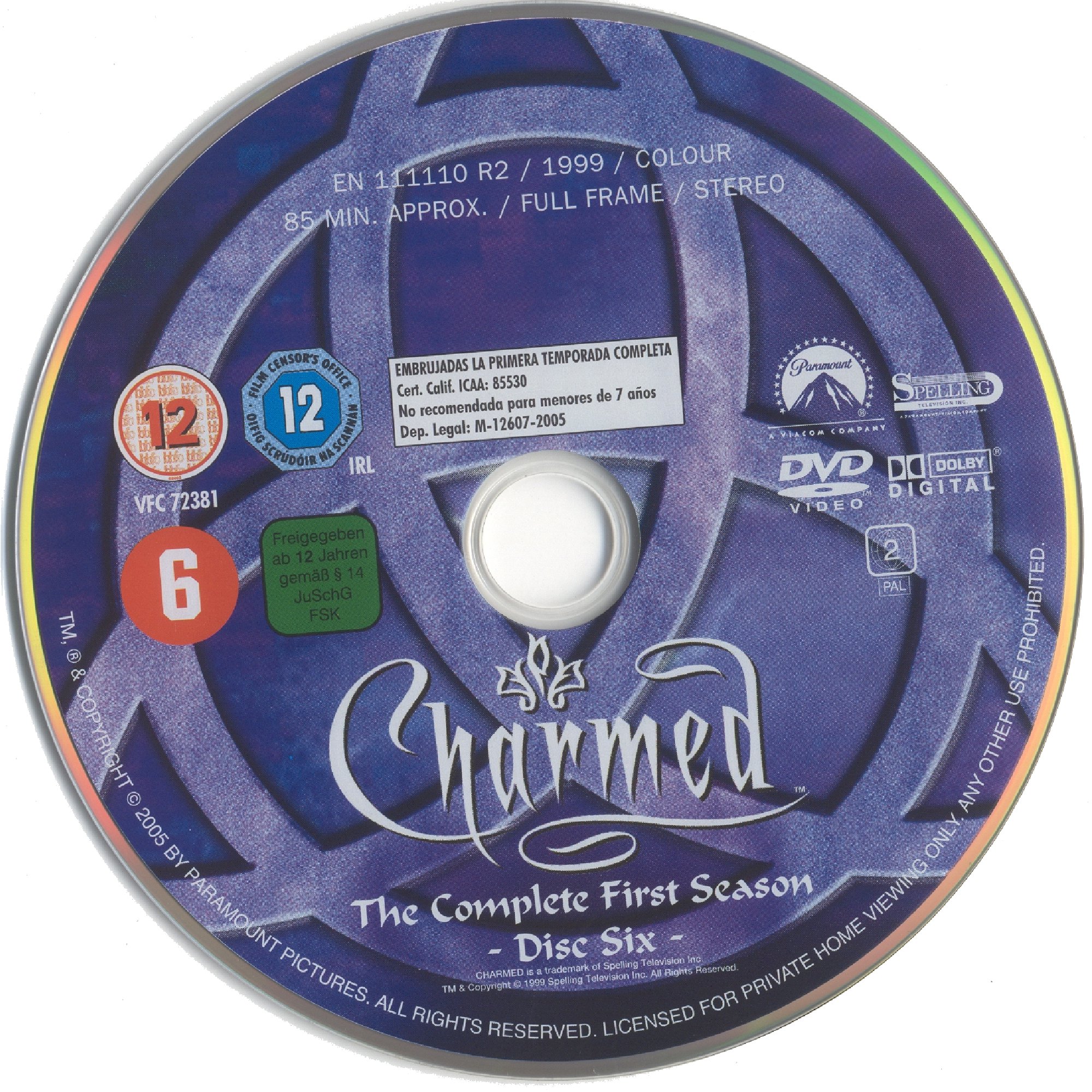 Charmed Saison 1 dvd 6