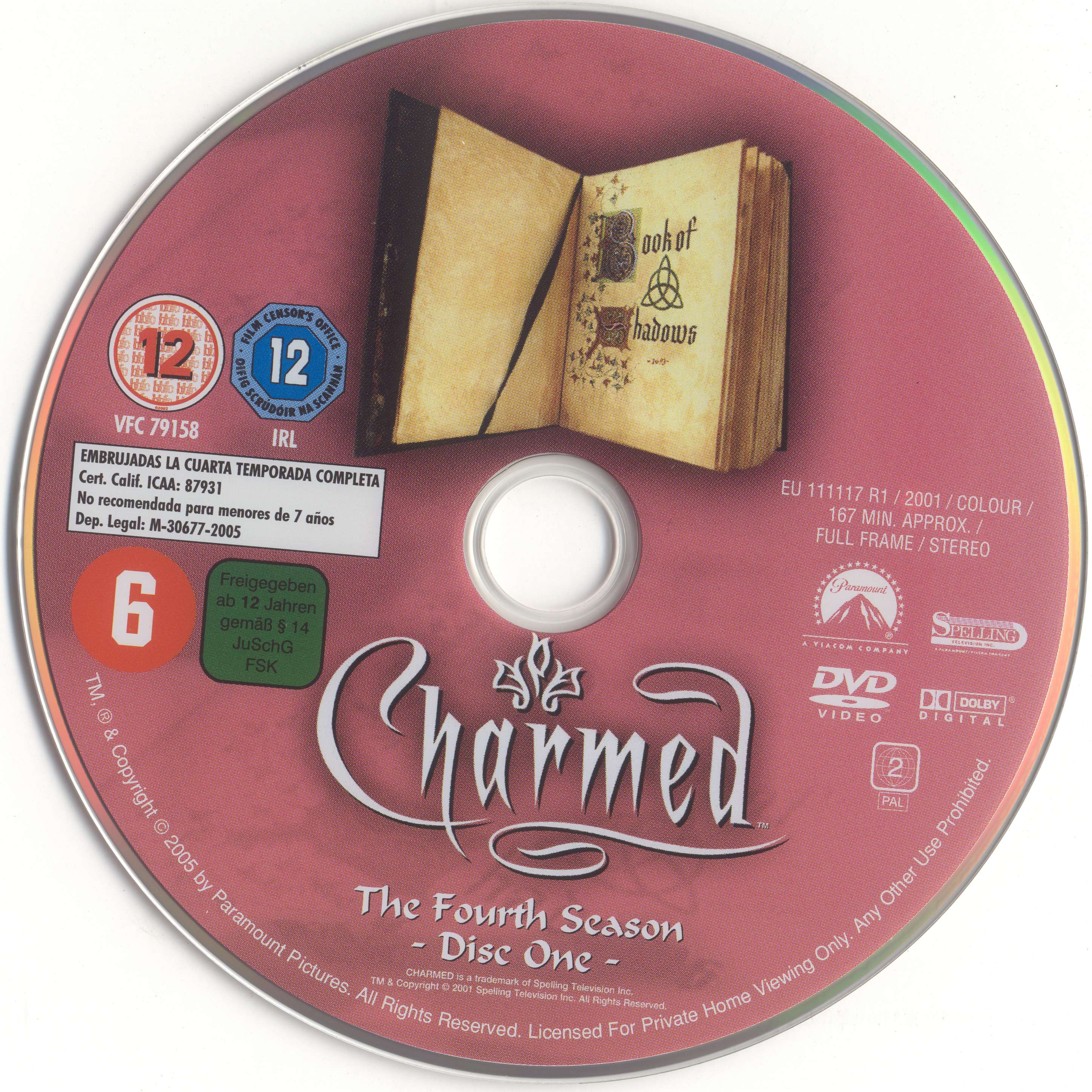 Charmed Saison 4 dvd 1