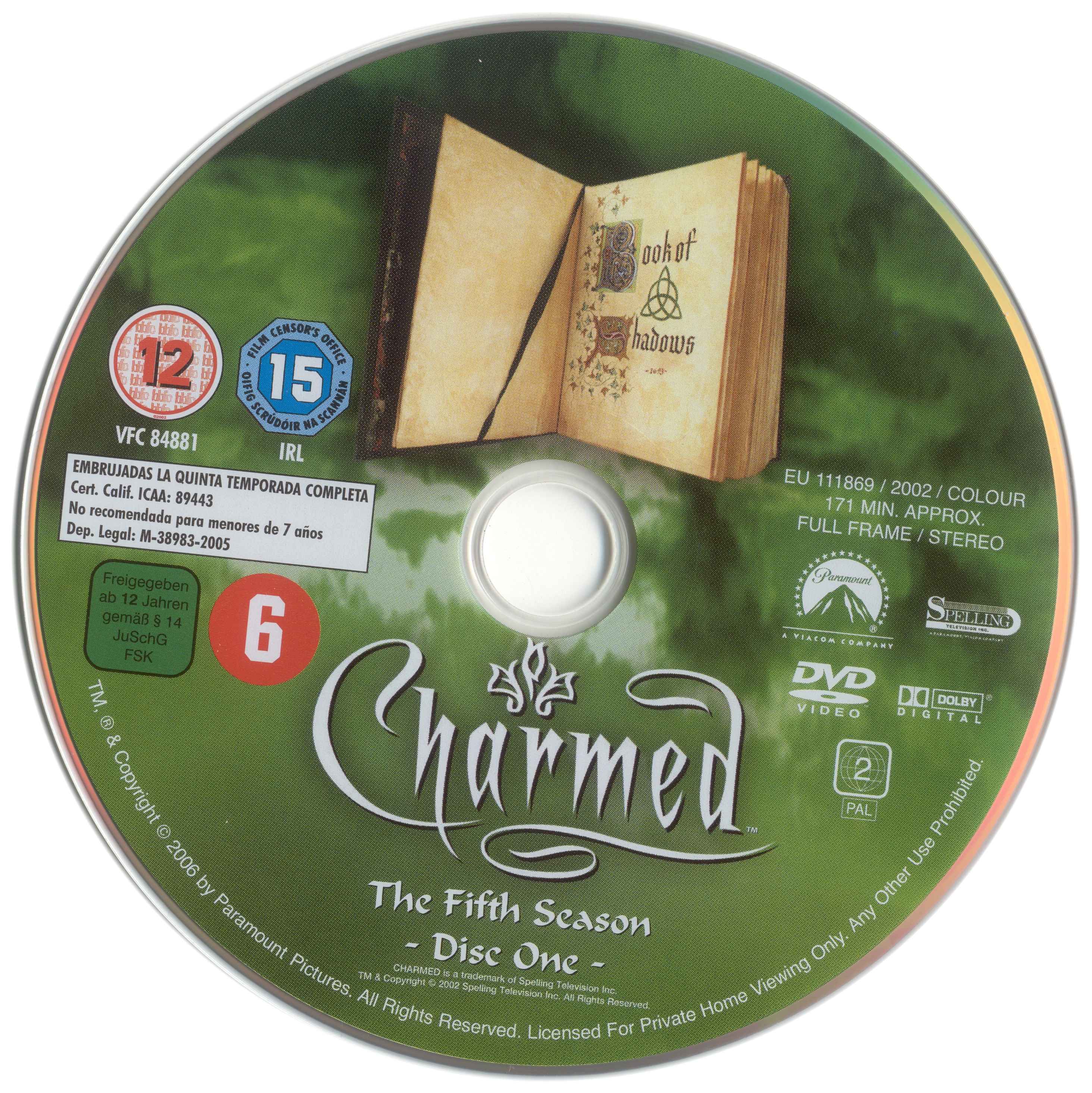 Charmed Saison 5 dvd 1