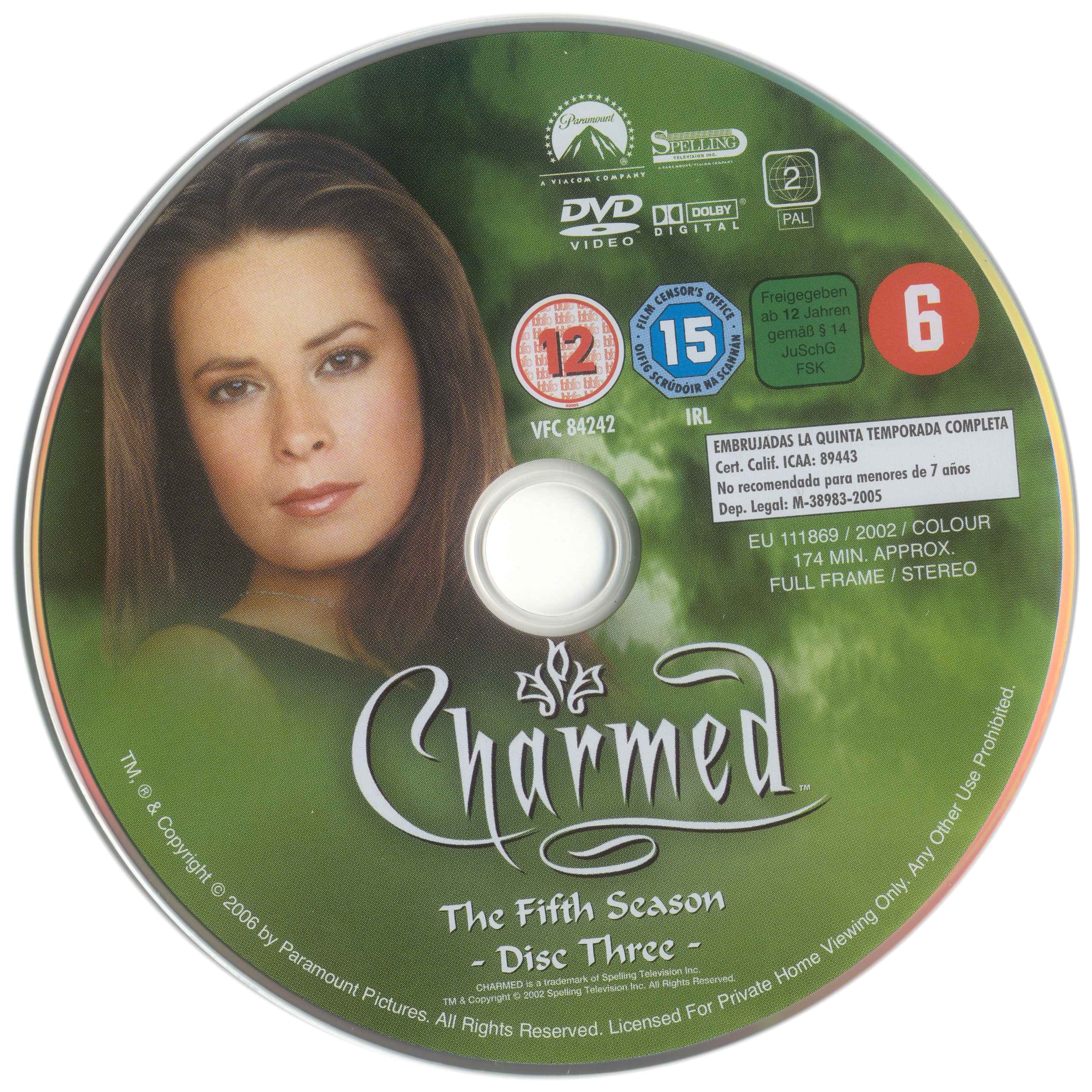 Charmed Saison 5 dvd 3