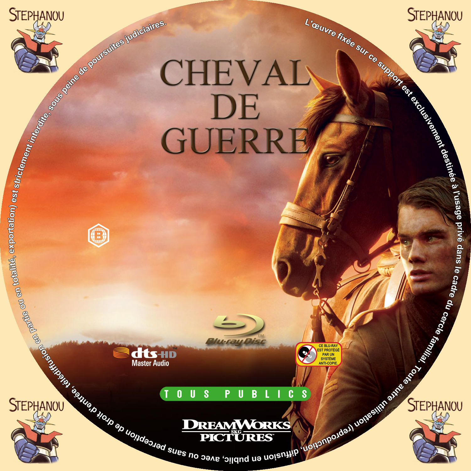 Cheval de guerre custom (BLU-RAY)