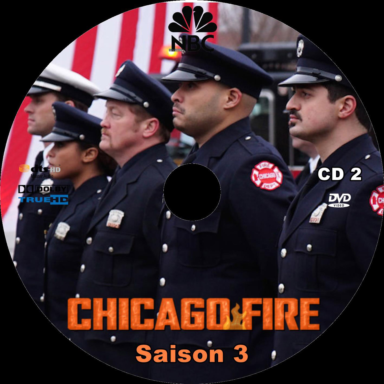 Chicago fire saison 3 DISC 2 custom