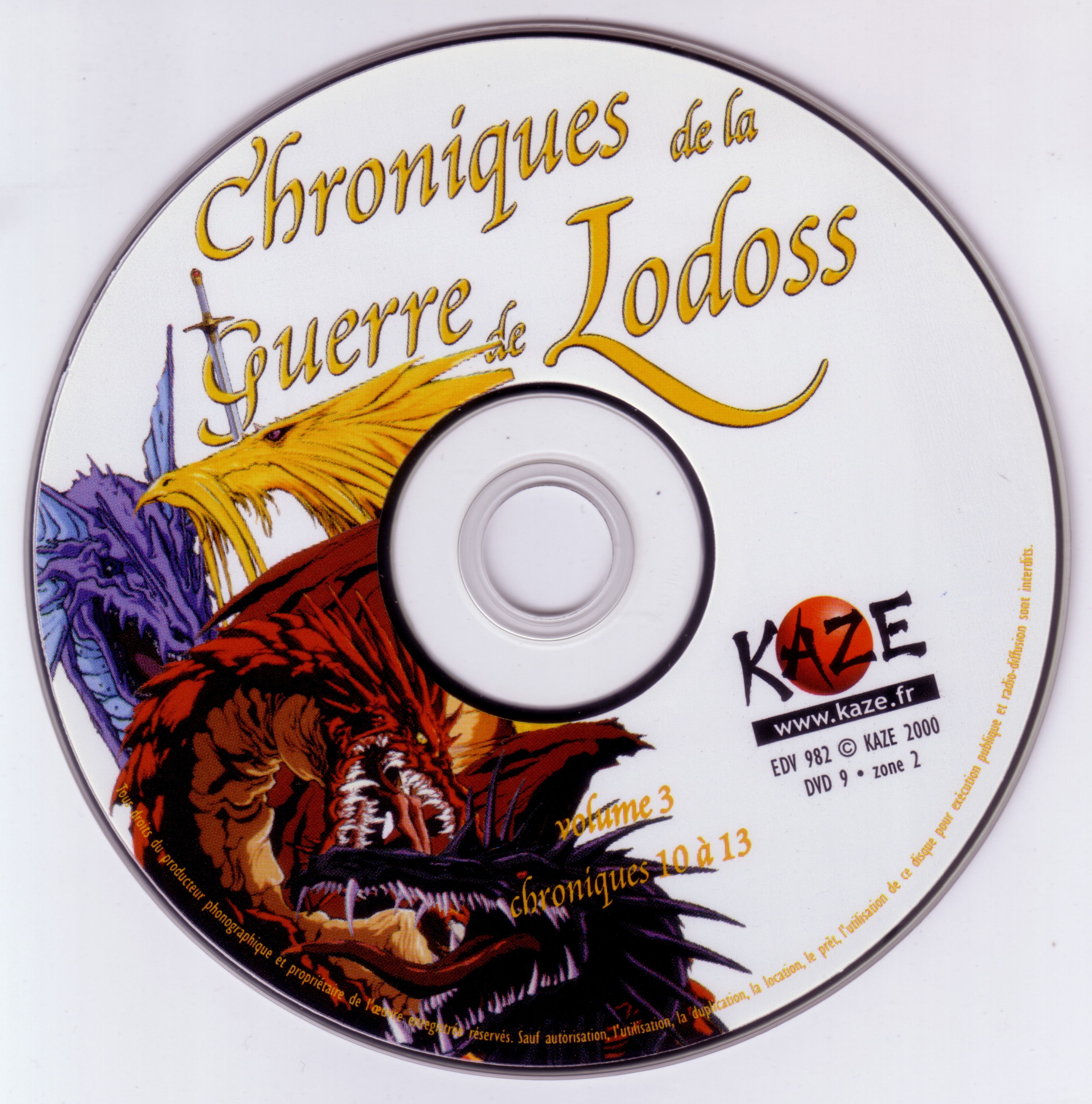 Chroniques de la guerre de Lodoss vol 3