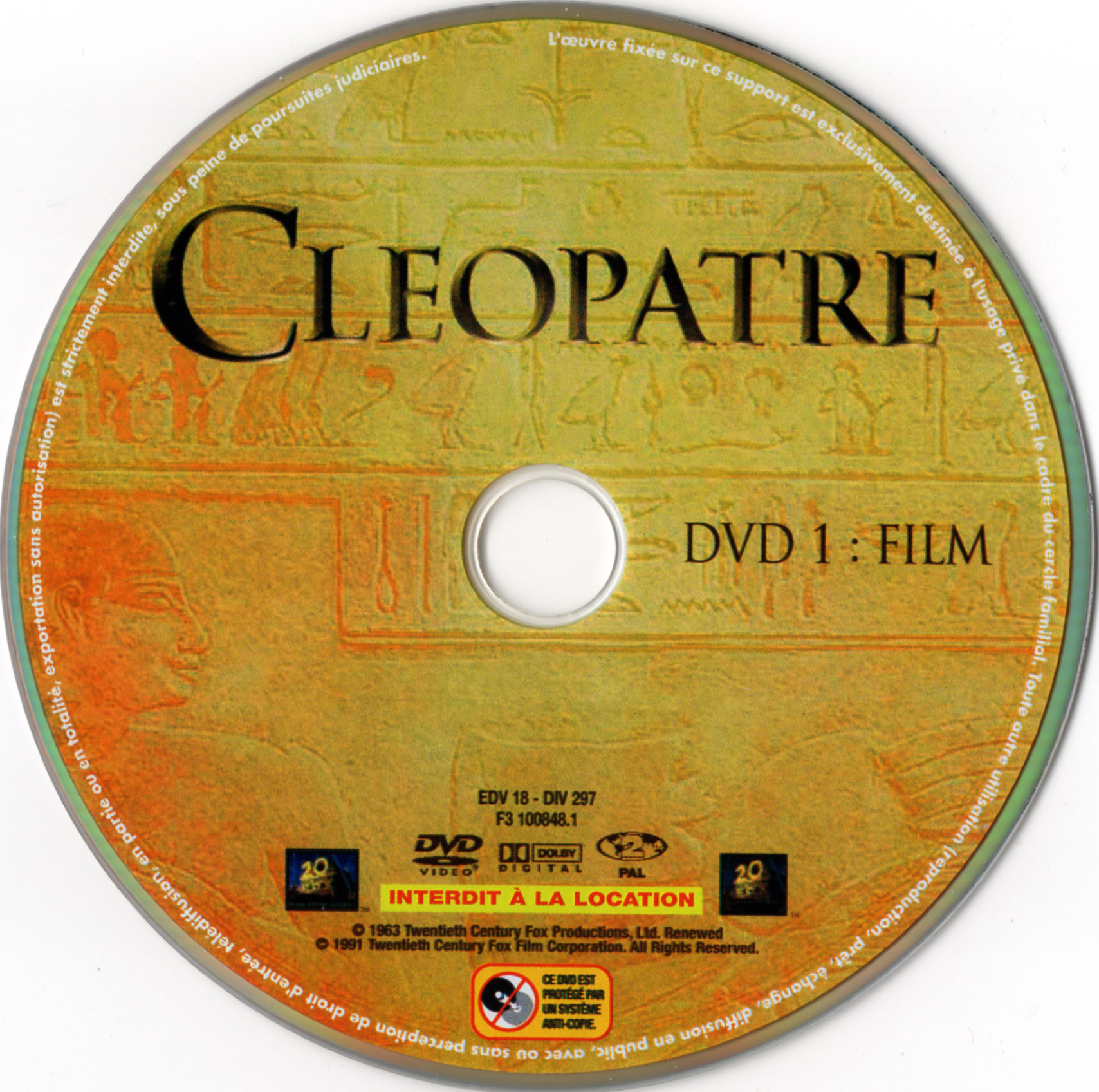 Cleopatre (1963) DISC 1 v2