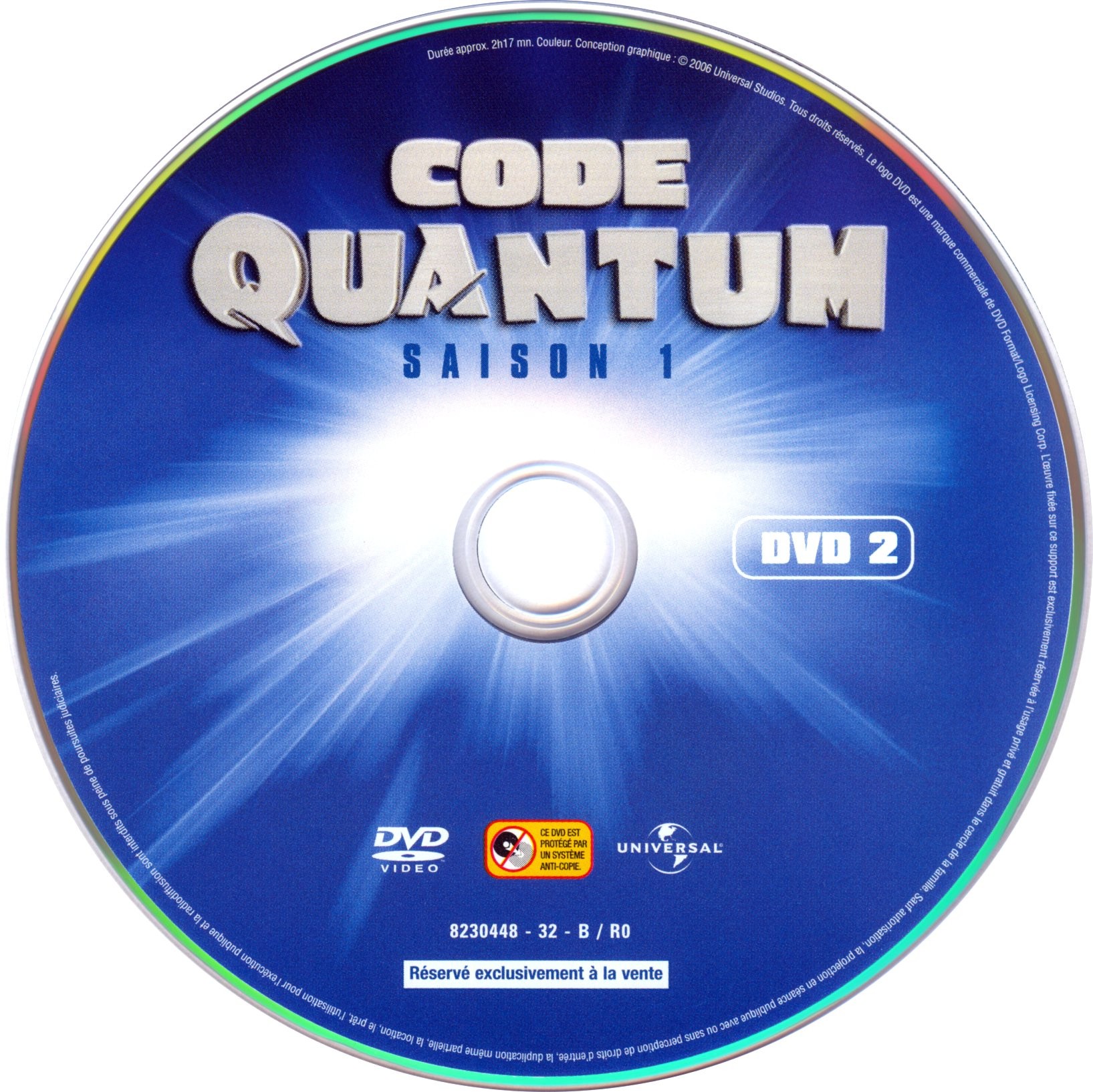 Code Quantum Saison 1 DVD2