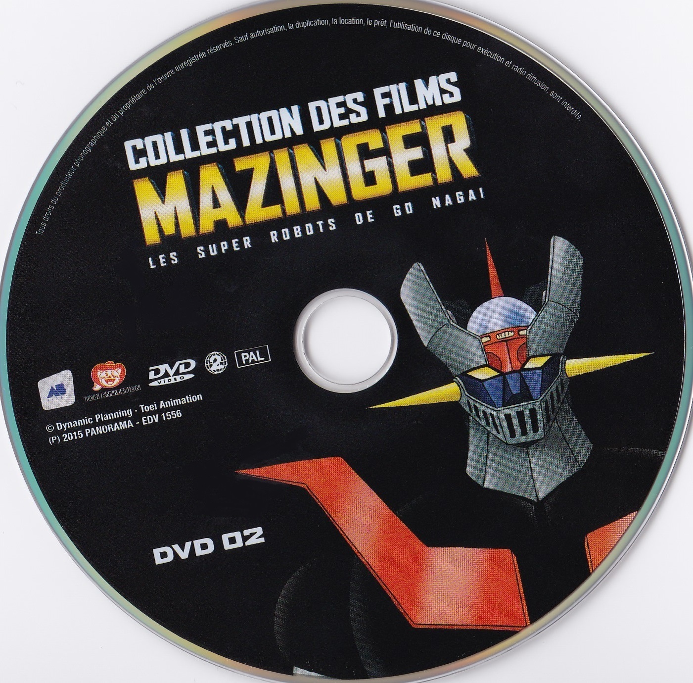 Collection des films Mazinger DISC 2