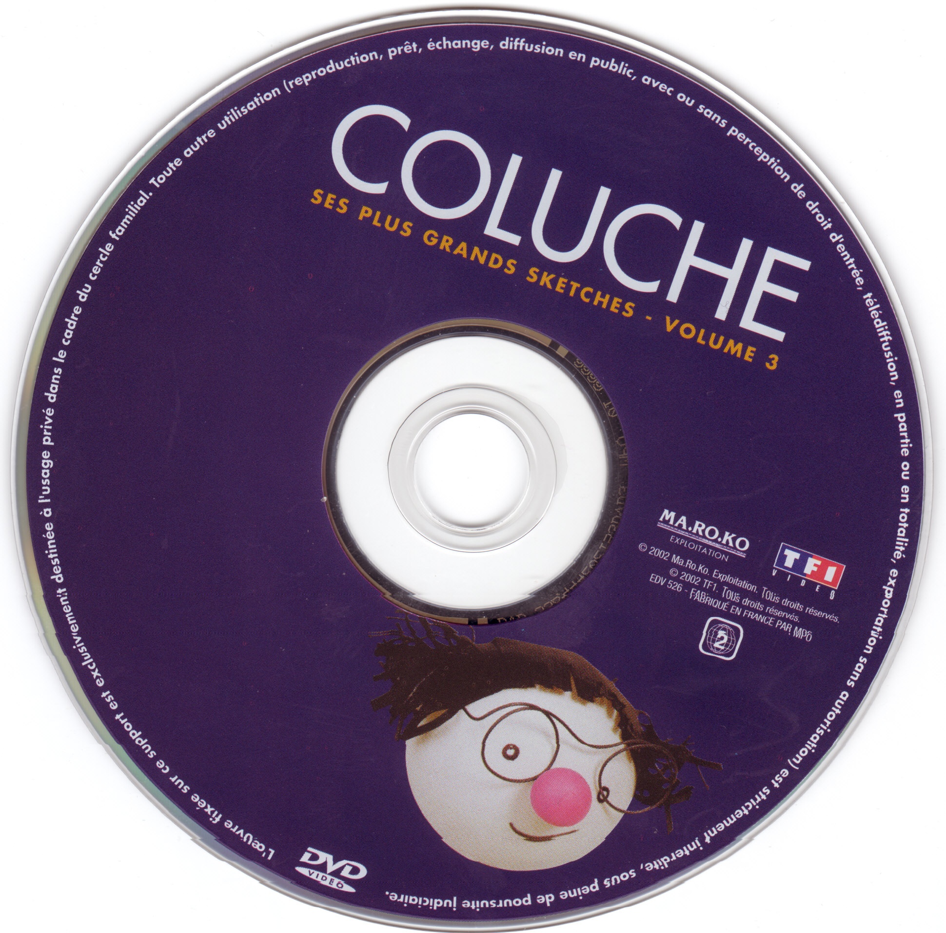 Coluche ses plus grands sketches DISC 3