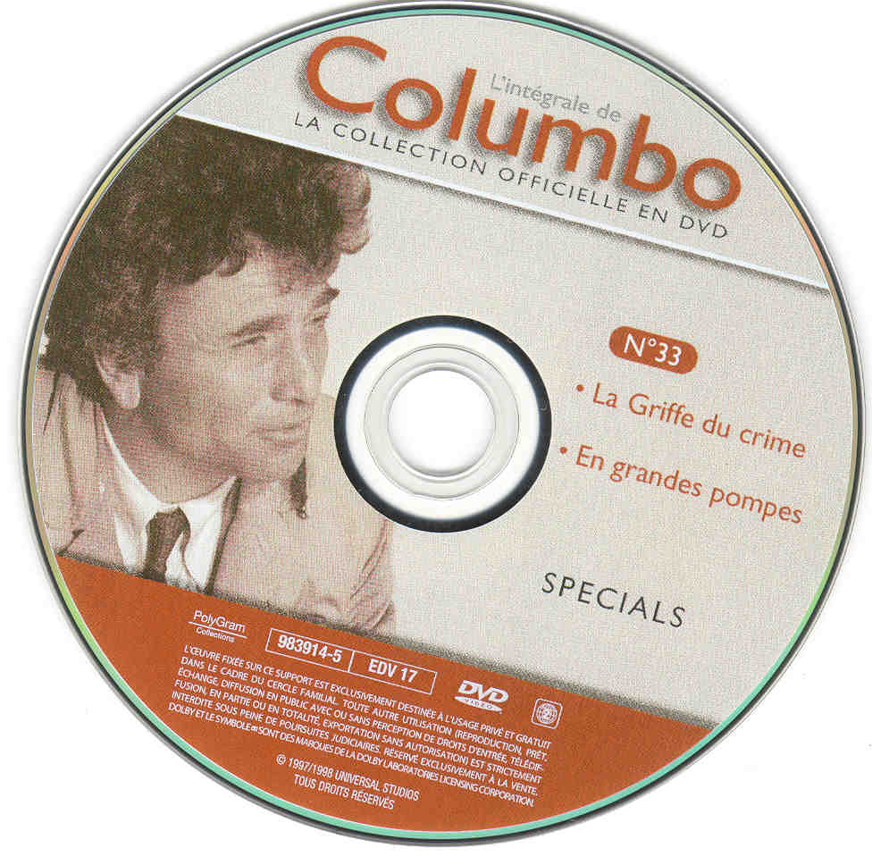 Columbo Spcials dvd 33