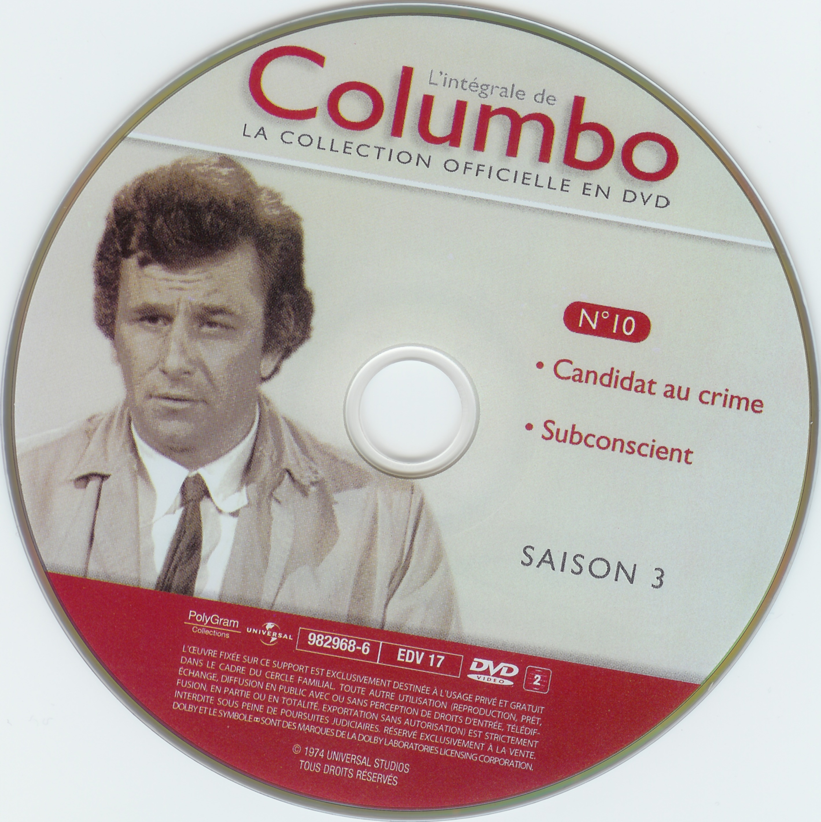 Columbo saison 3 vol 10