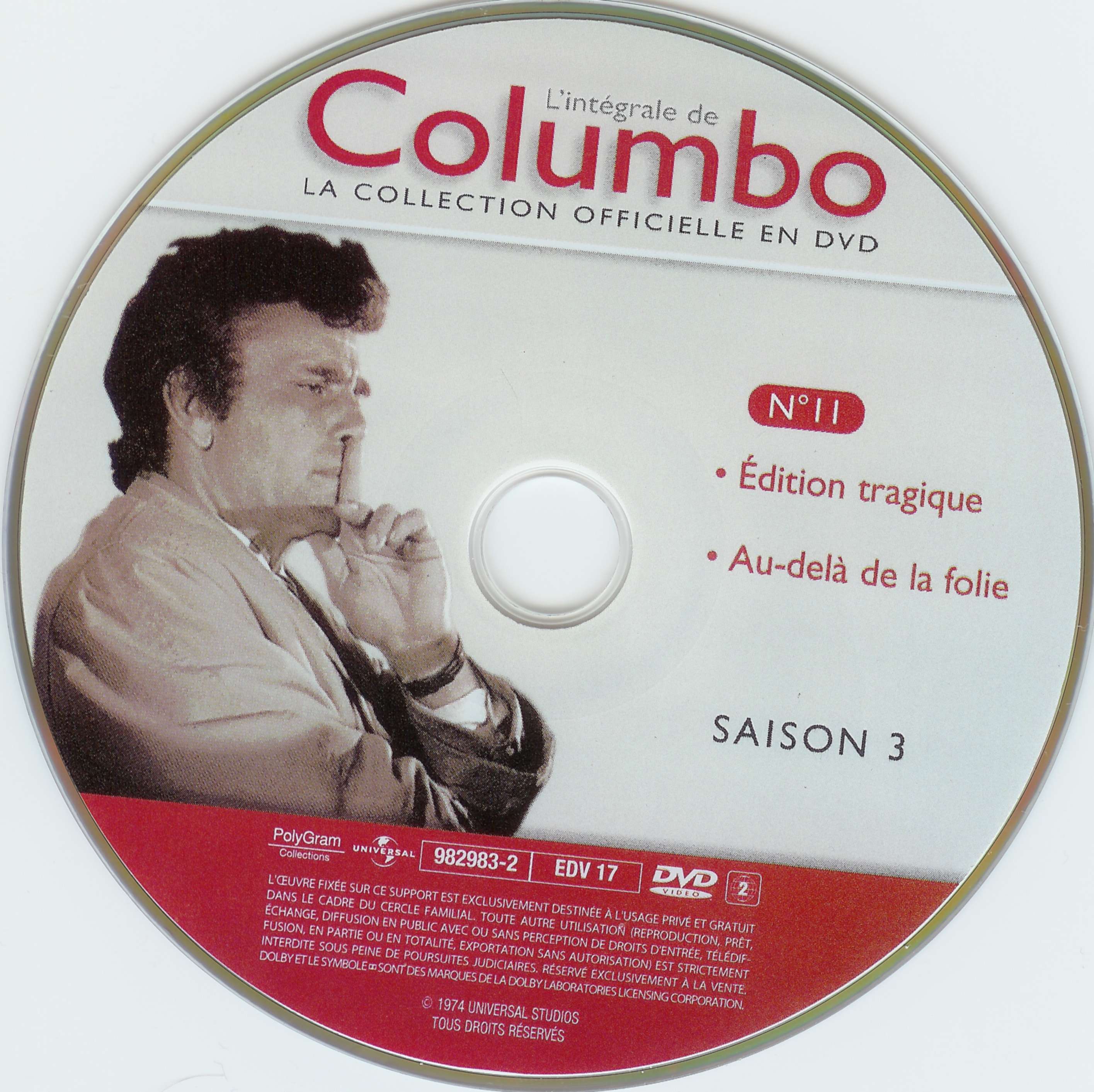 Columbo saison 3 vol 11