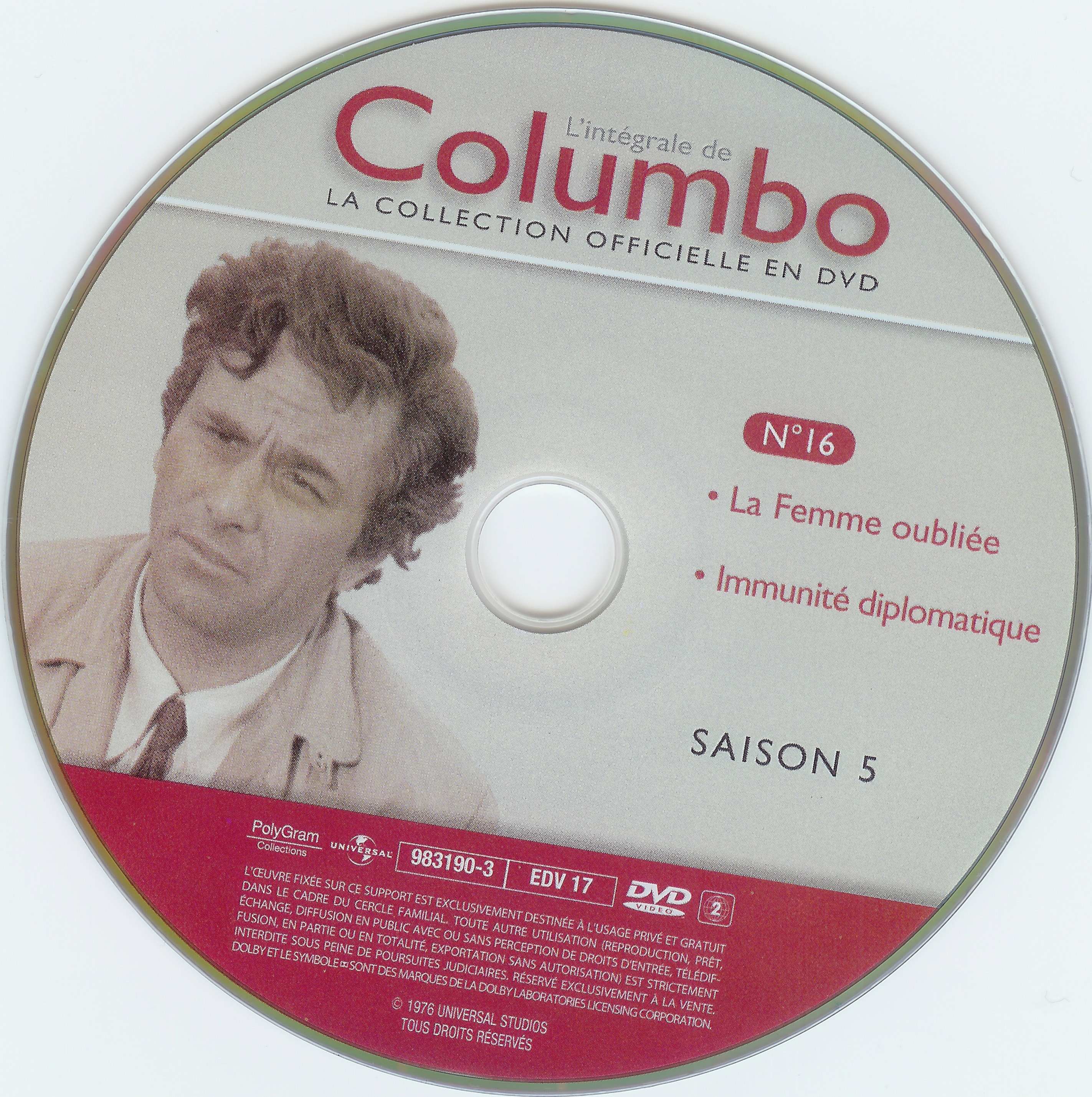Columbo saison 5 vol 16