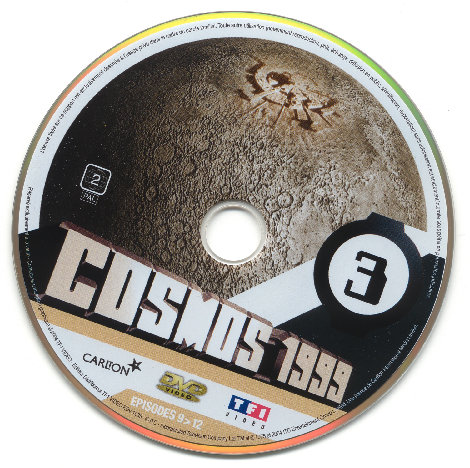 Cosmos 1999 saison 1 dvd 3