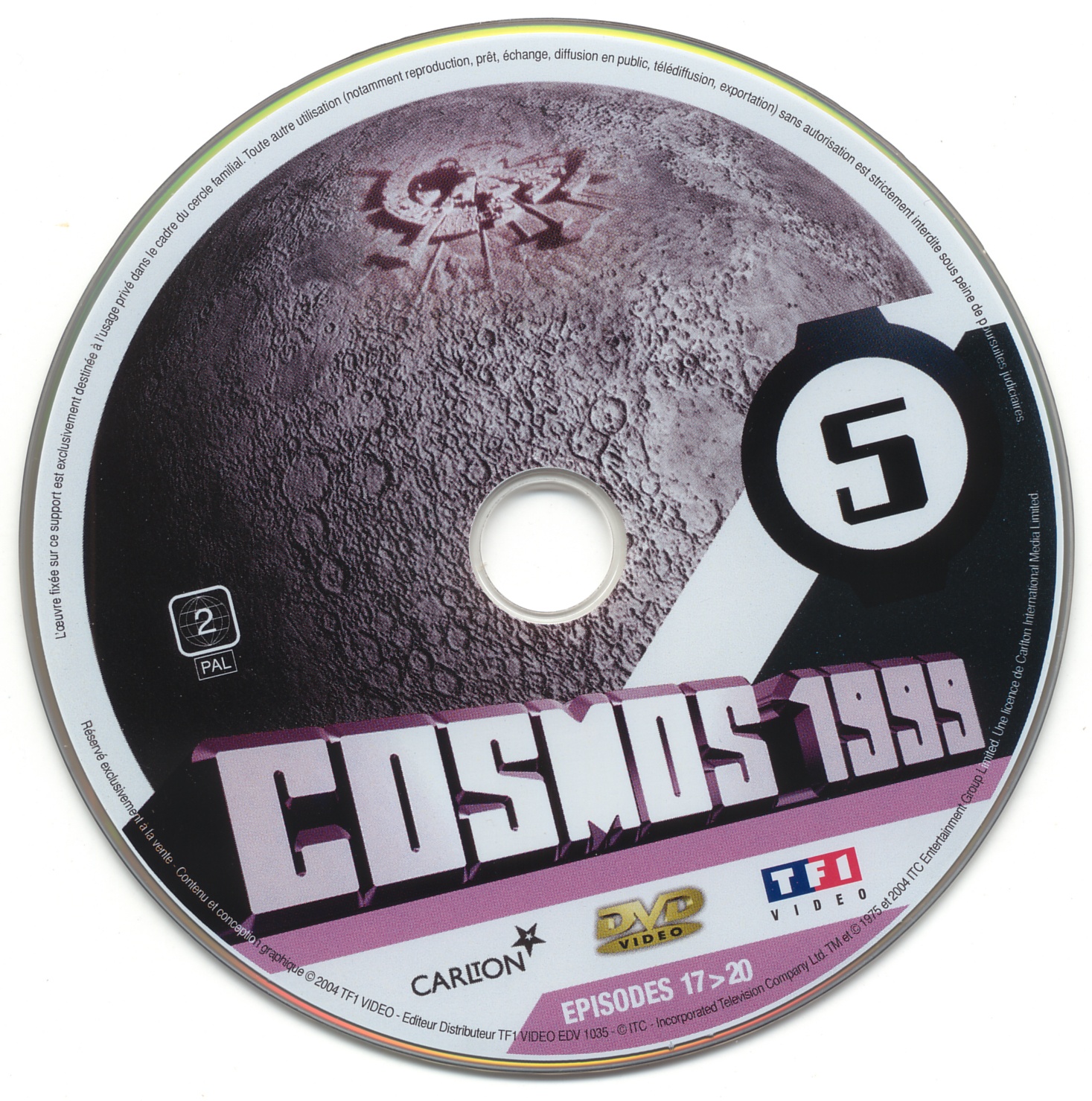 Cosmos 1999 saison 1 dvd 5