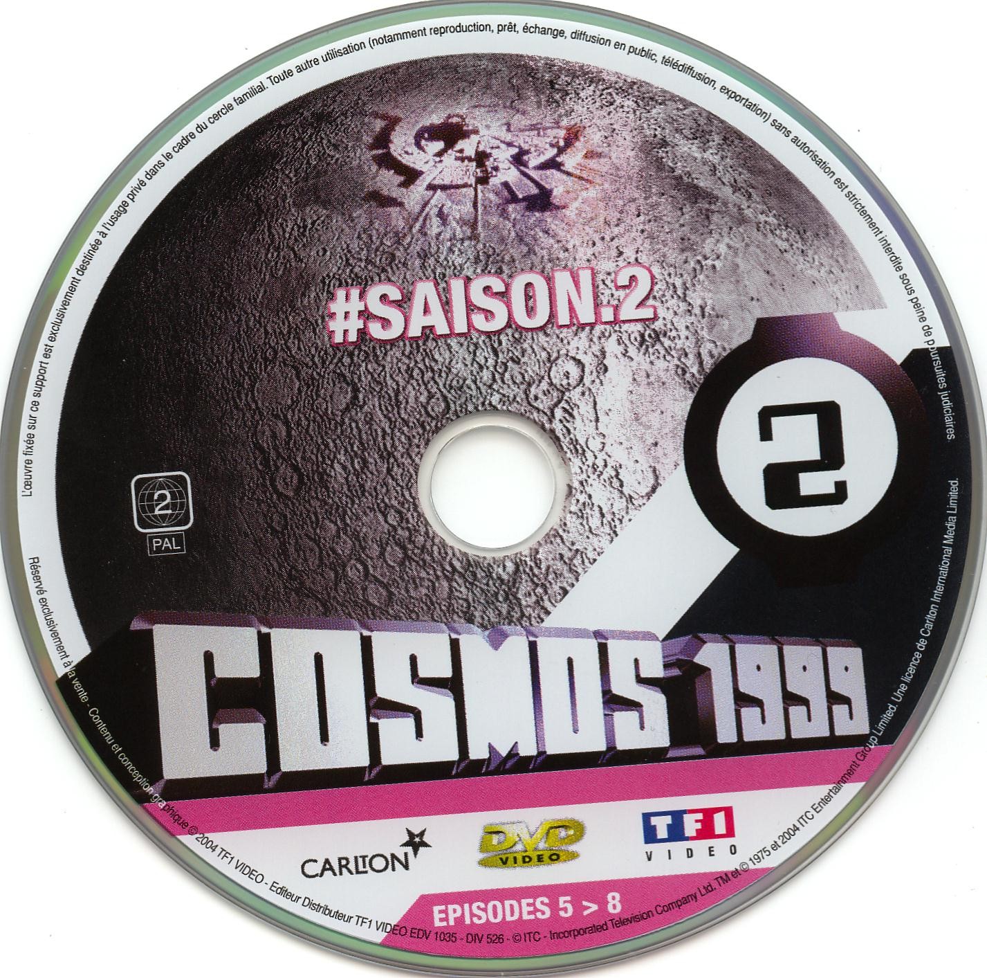 Cosmos 1999 saison 2 dvd 2