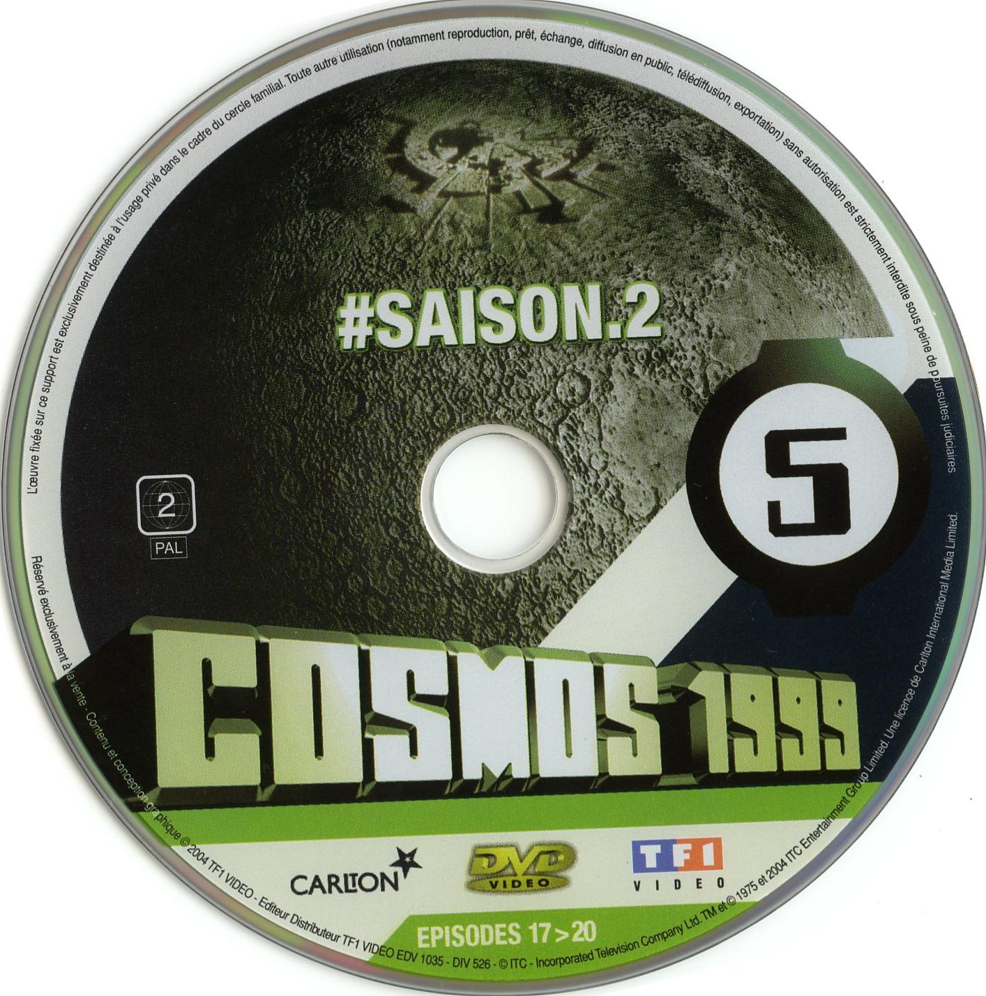 Cosmos 1999 saison 2 dvd 5
