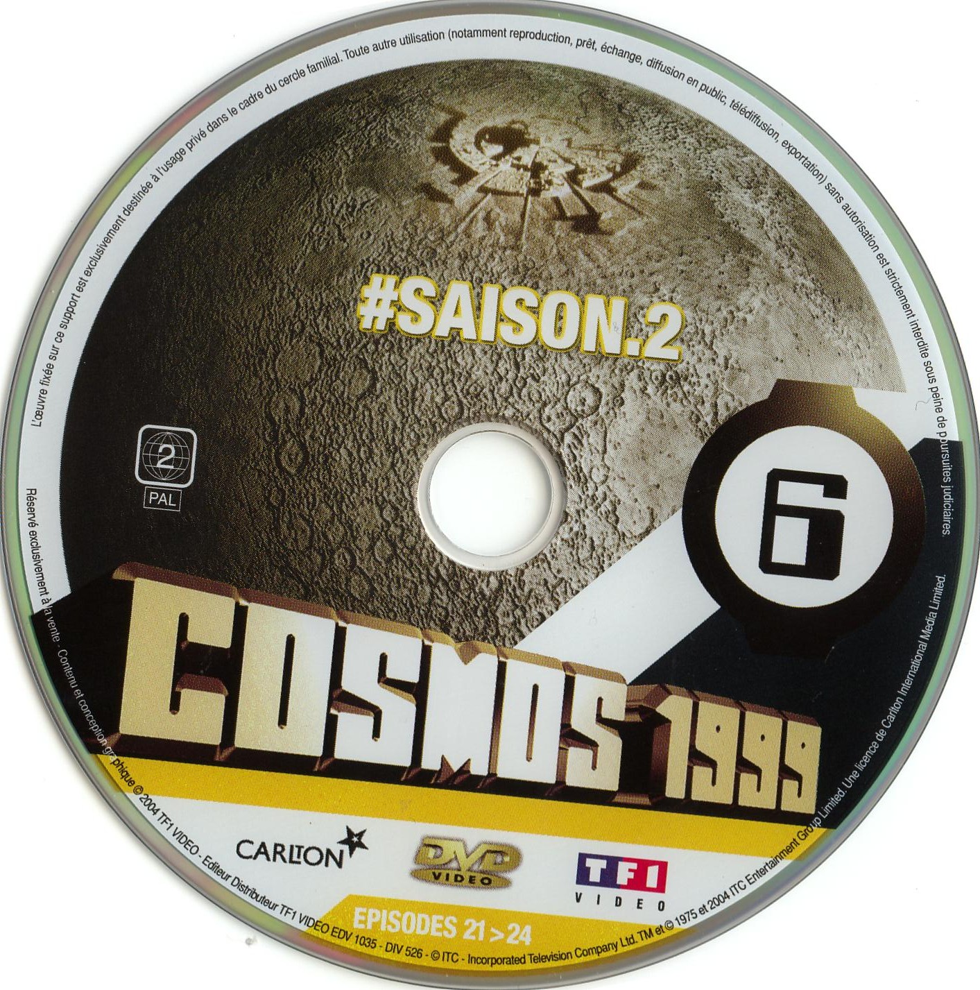Cosmos 1999 saison 2 dvd 6