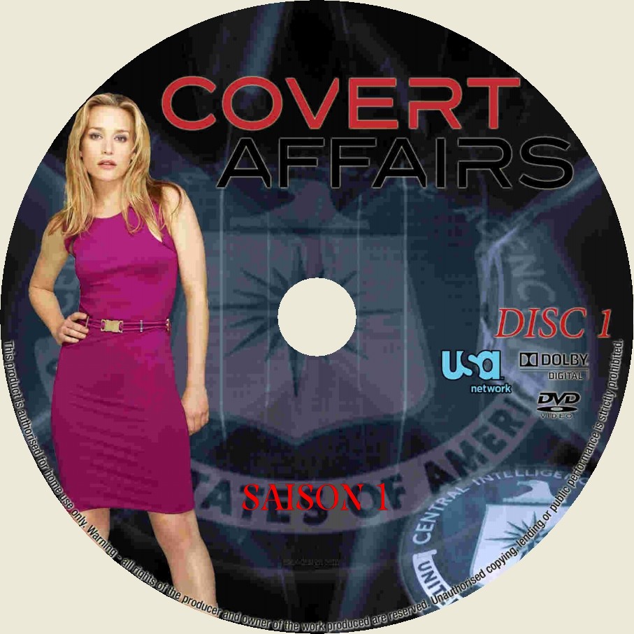 Covert Affairs Saison 1 DISC 1
