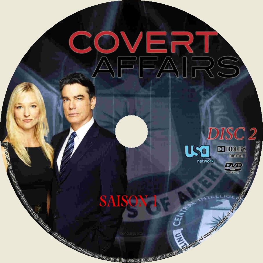 Covert Affairs Saison 1 DISC 2