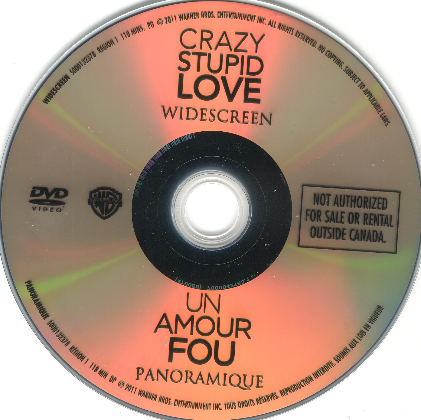 Crazy stupid love - Un amour fou (Canadienne)