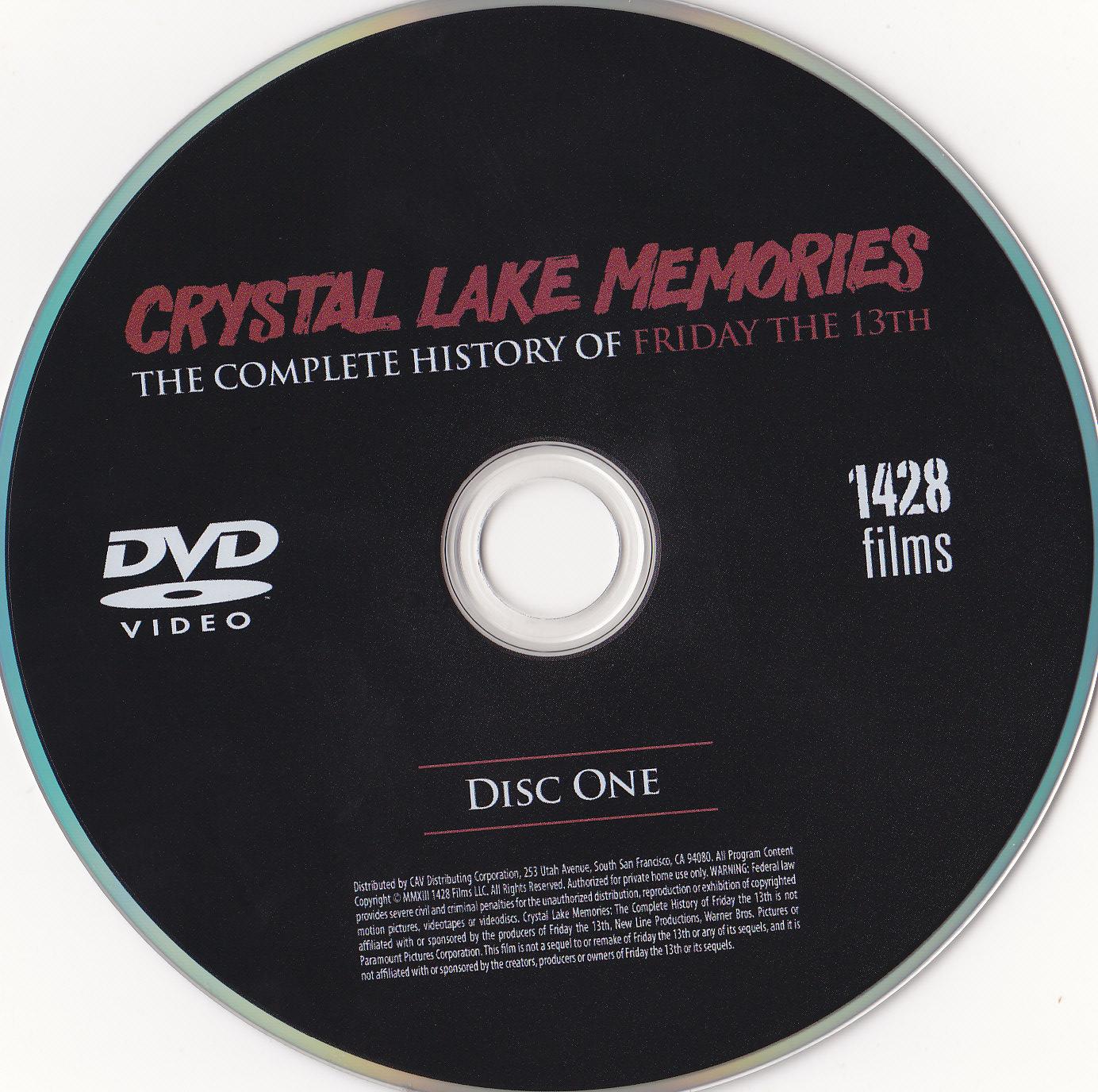 Crystal Lake Memories Zone 1 DISC 1