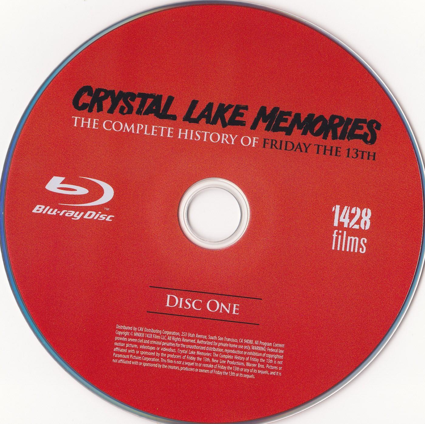 Crystal Lake Memories Zone 1 DISC 1 (BLU-RAY)