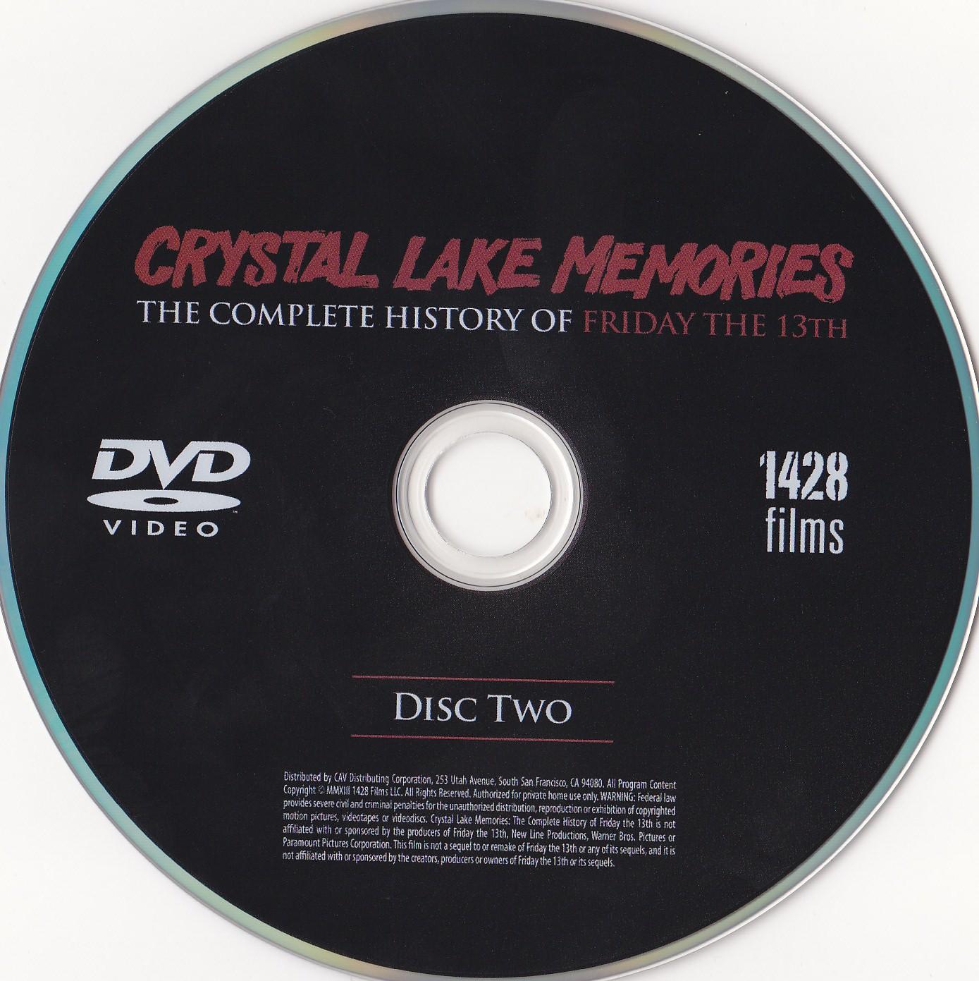 Crystal Lake Memories Zone 1 DISC 2