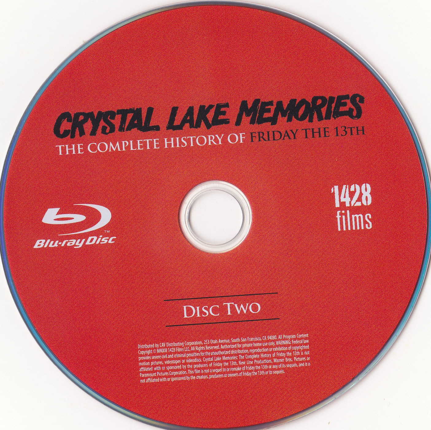 Crystal Lake Memories Zone 1 DISC 2 (BLU-RAY)