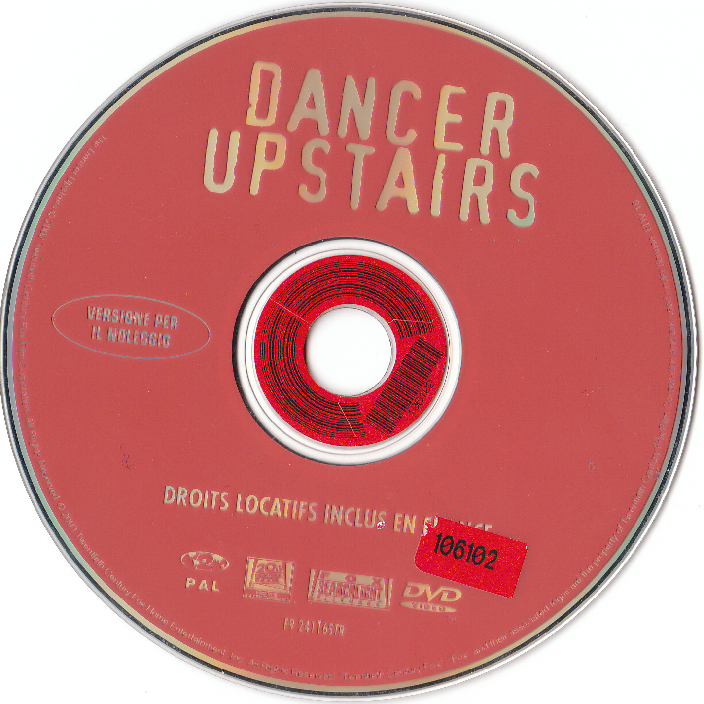 Dancer upstairs