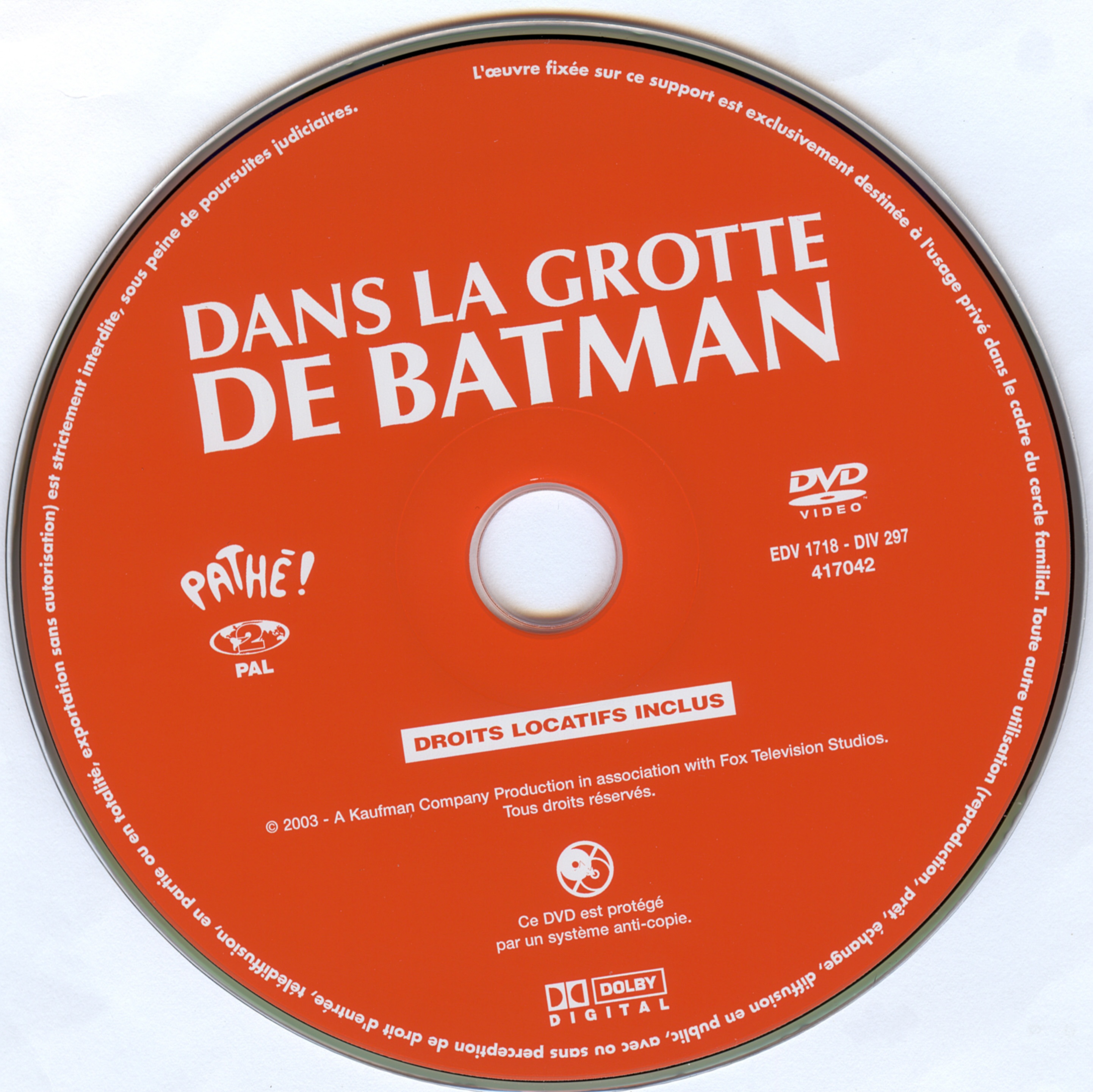 Dans la grotte de Batman