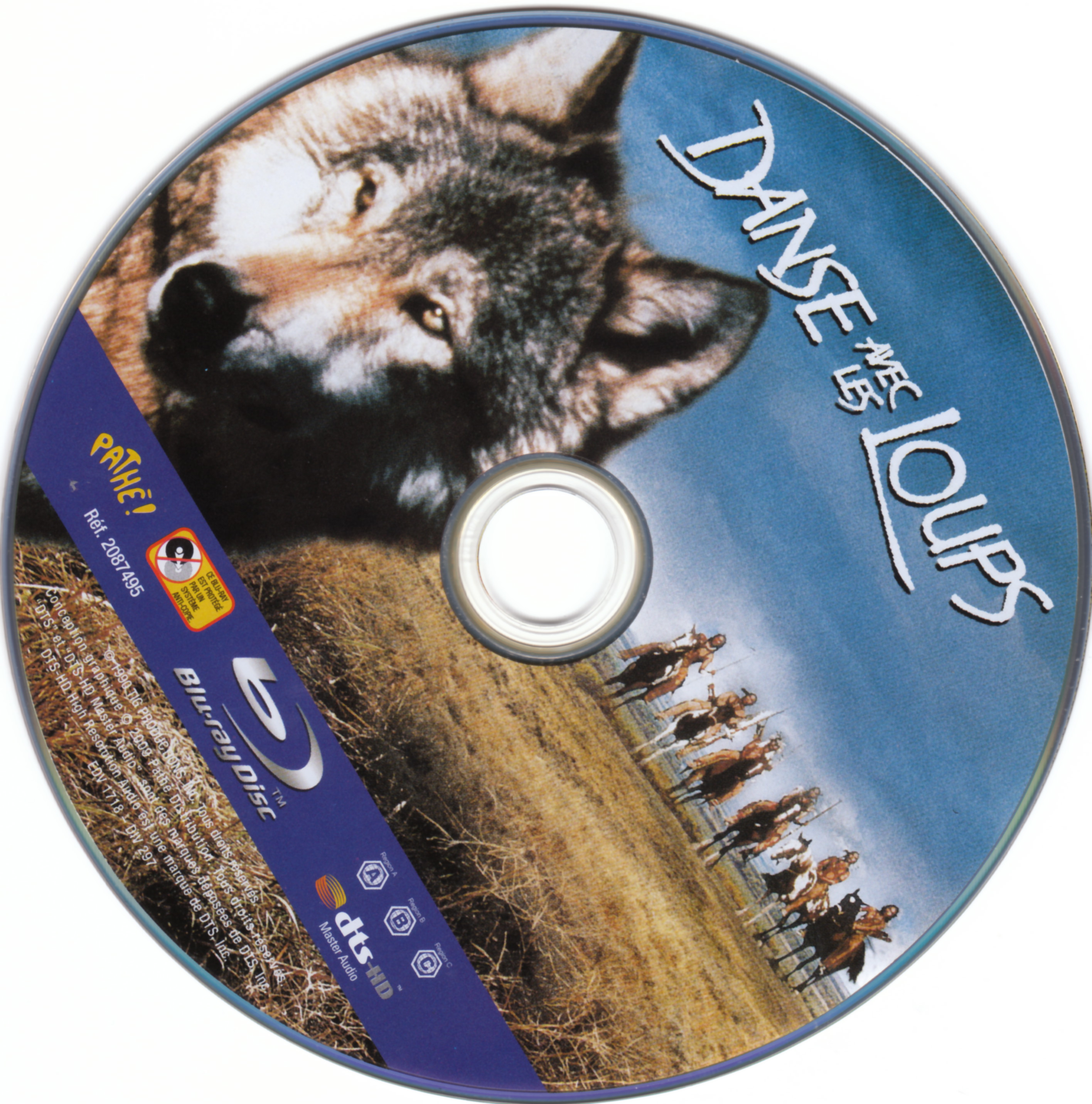 Sticker de Danse avec les loups - Cinéma Passion