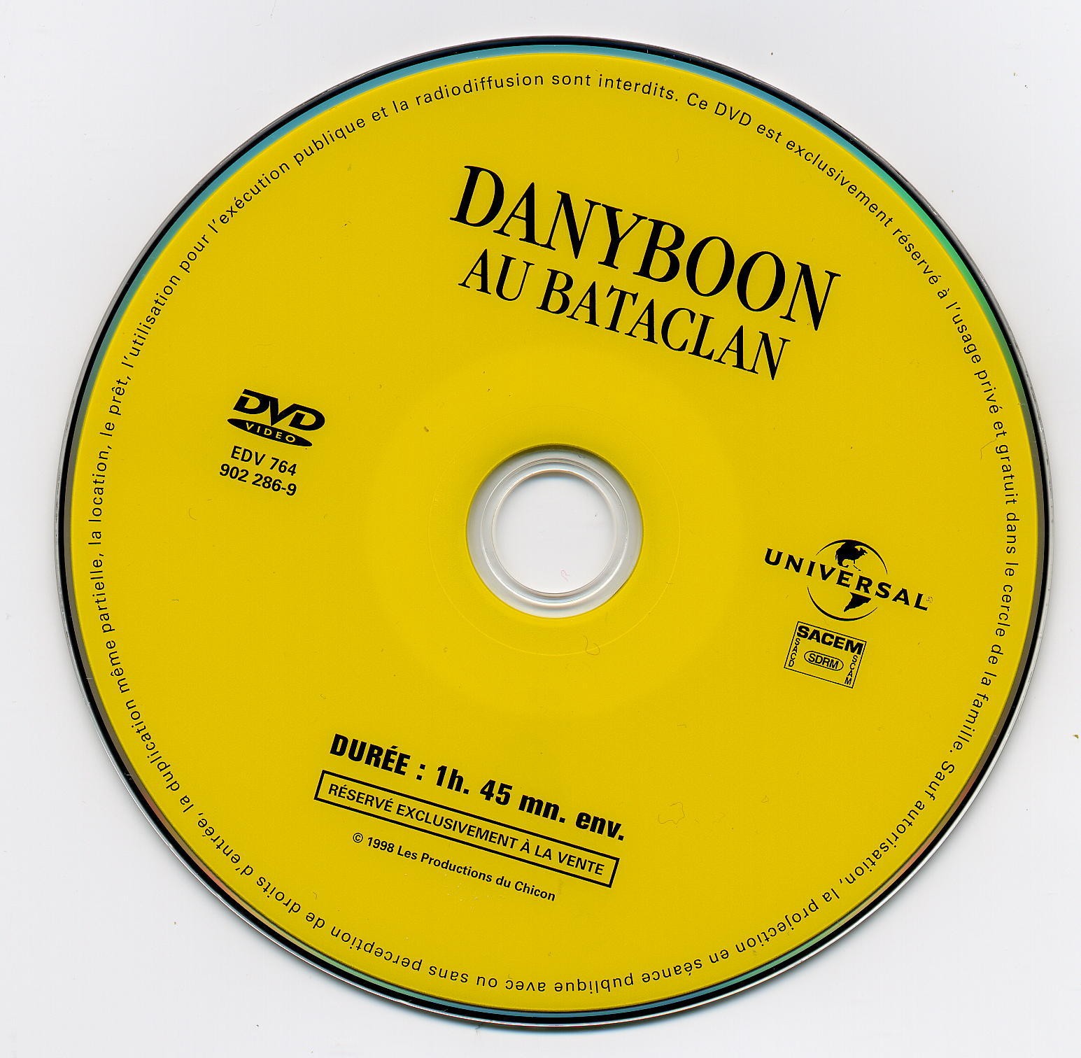 Dany Boon au bataclan