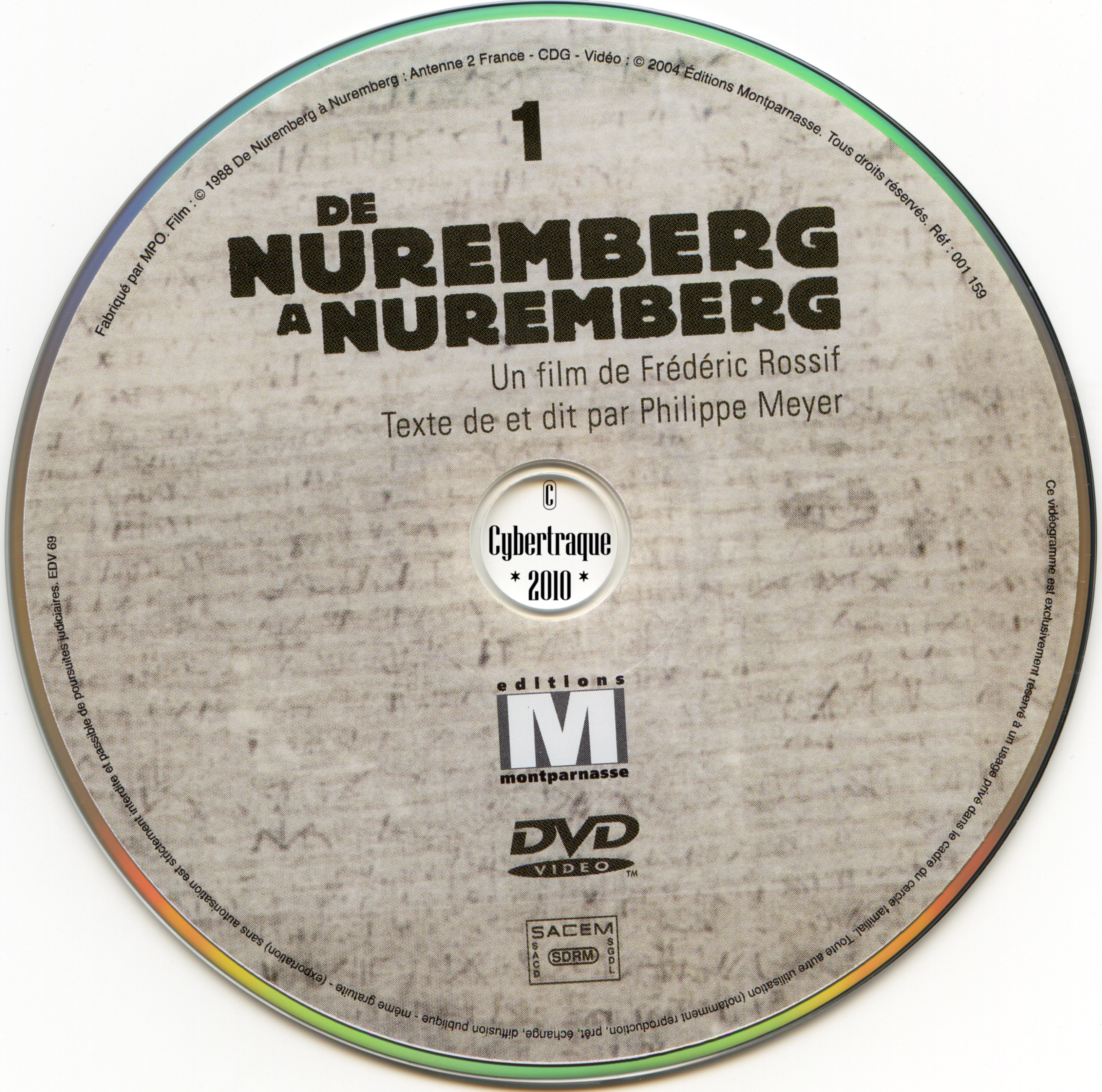 De Nuremberg  Nuremberg DISC 1
