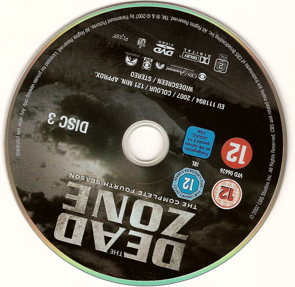 Dead zone Saison 4 DISC 3