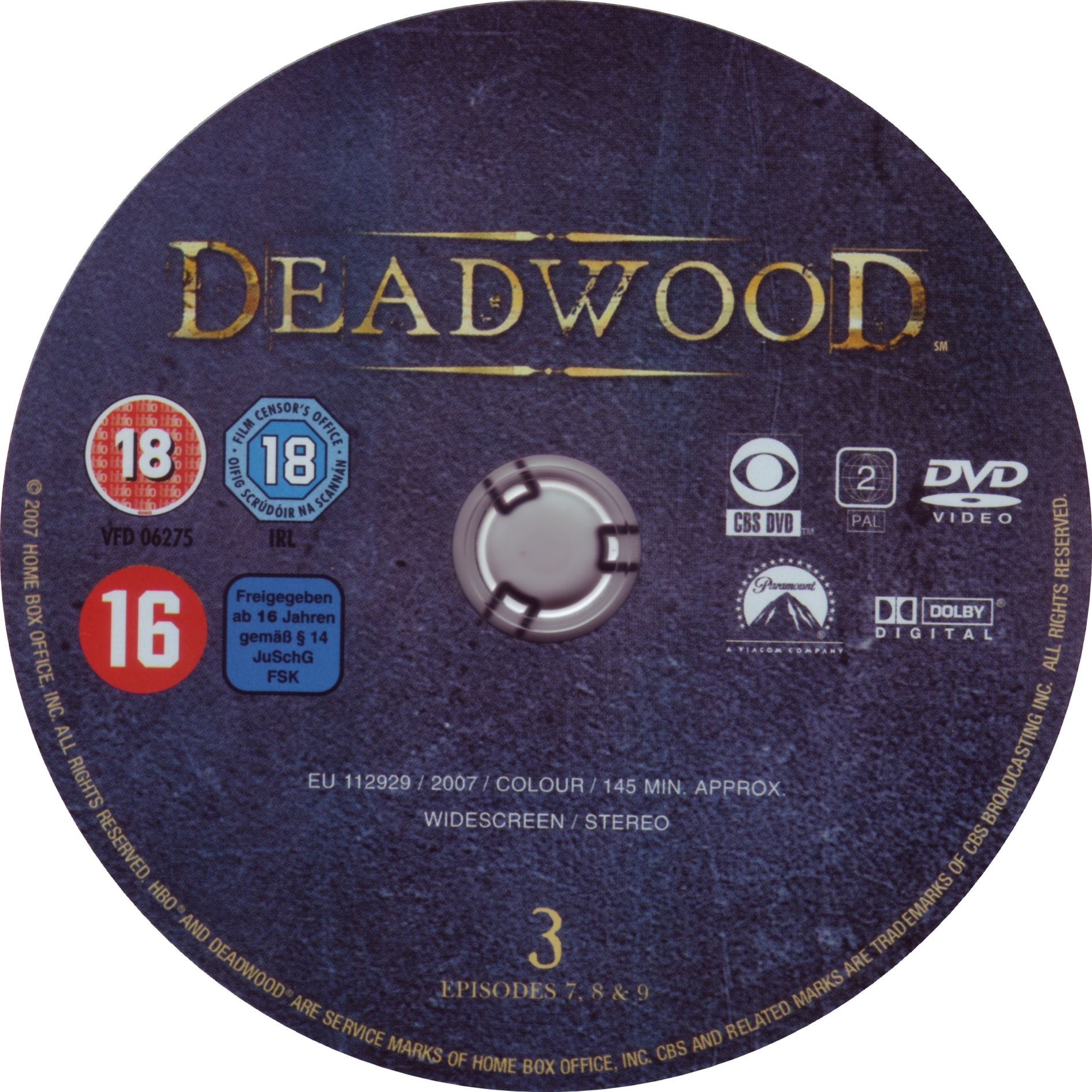 Deadwood Saison 3 DVD 3
