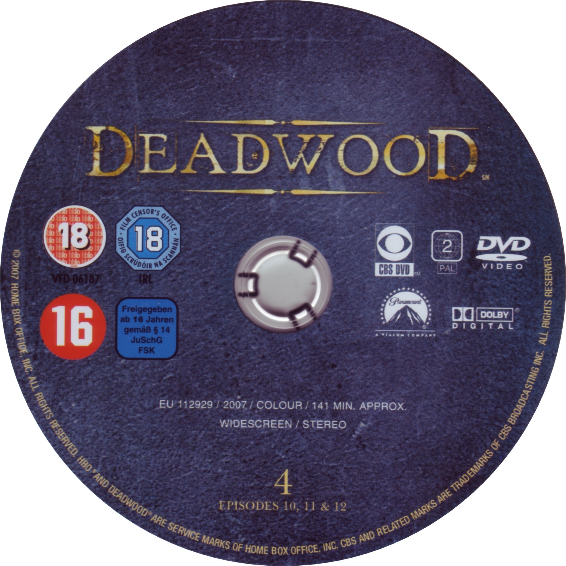 Deadwood Saison 3 DVD 4