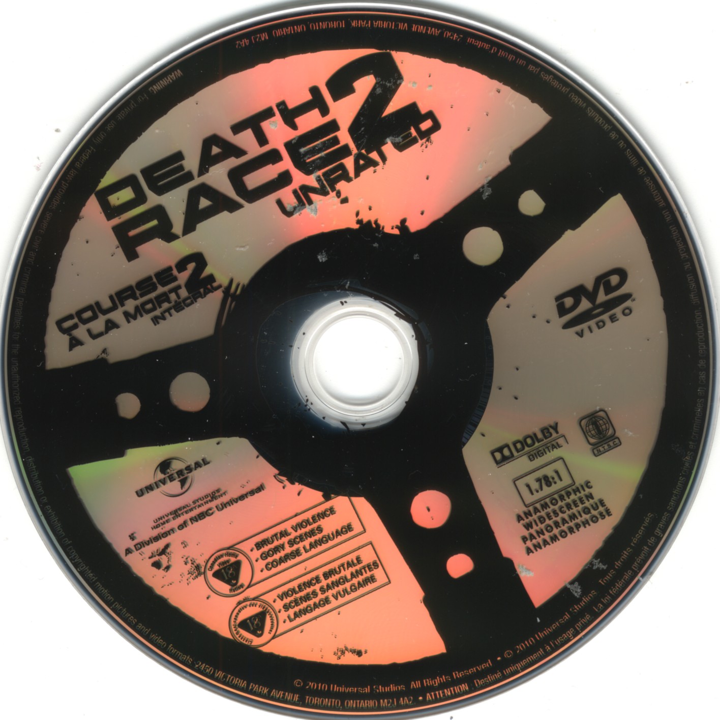 Death Race 2 - Course  la mort 2 (Canadienne)