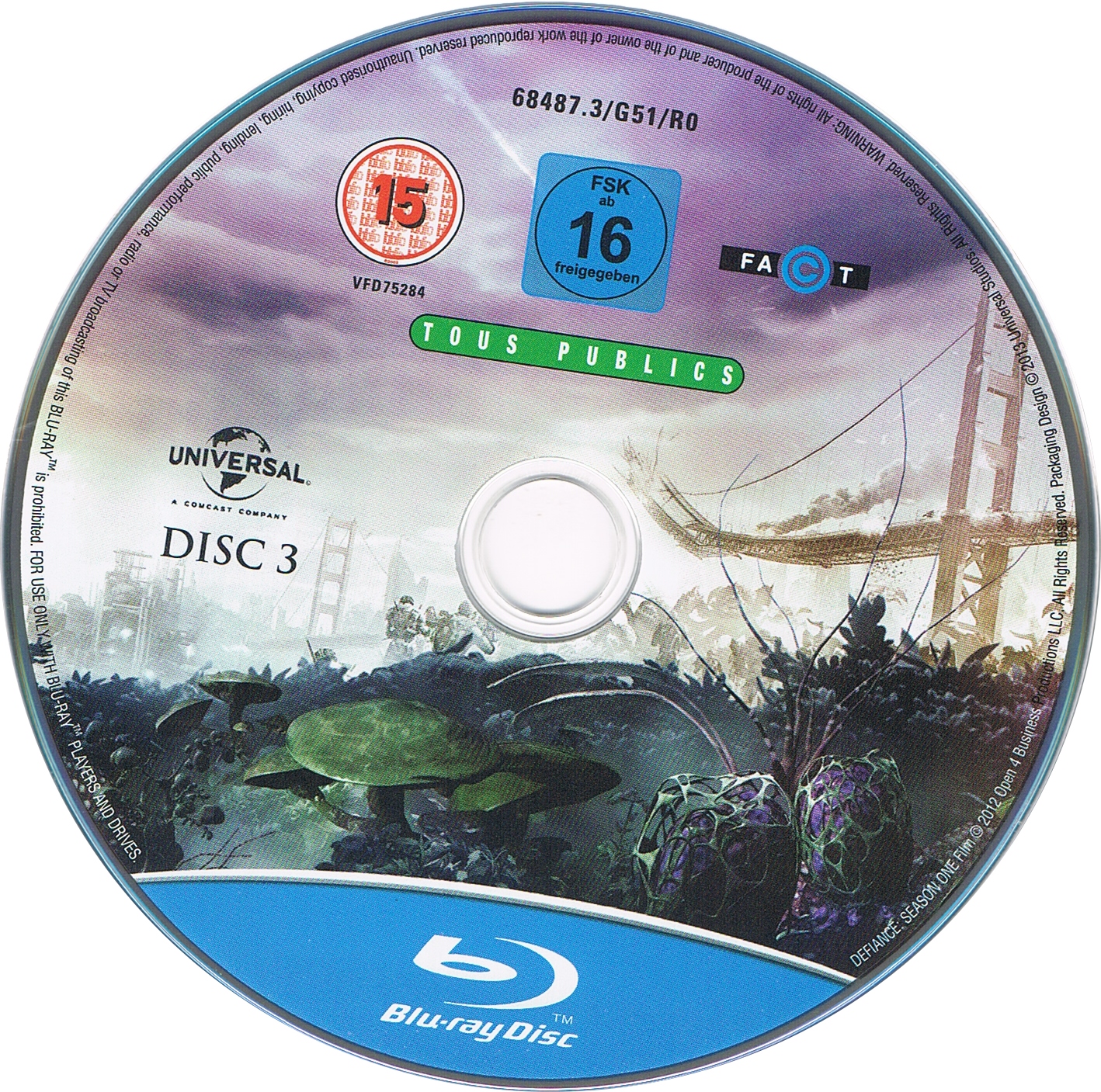 Defiance Saison 1 DISC 3 (BLU-RAY)