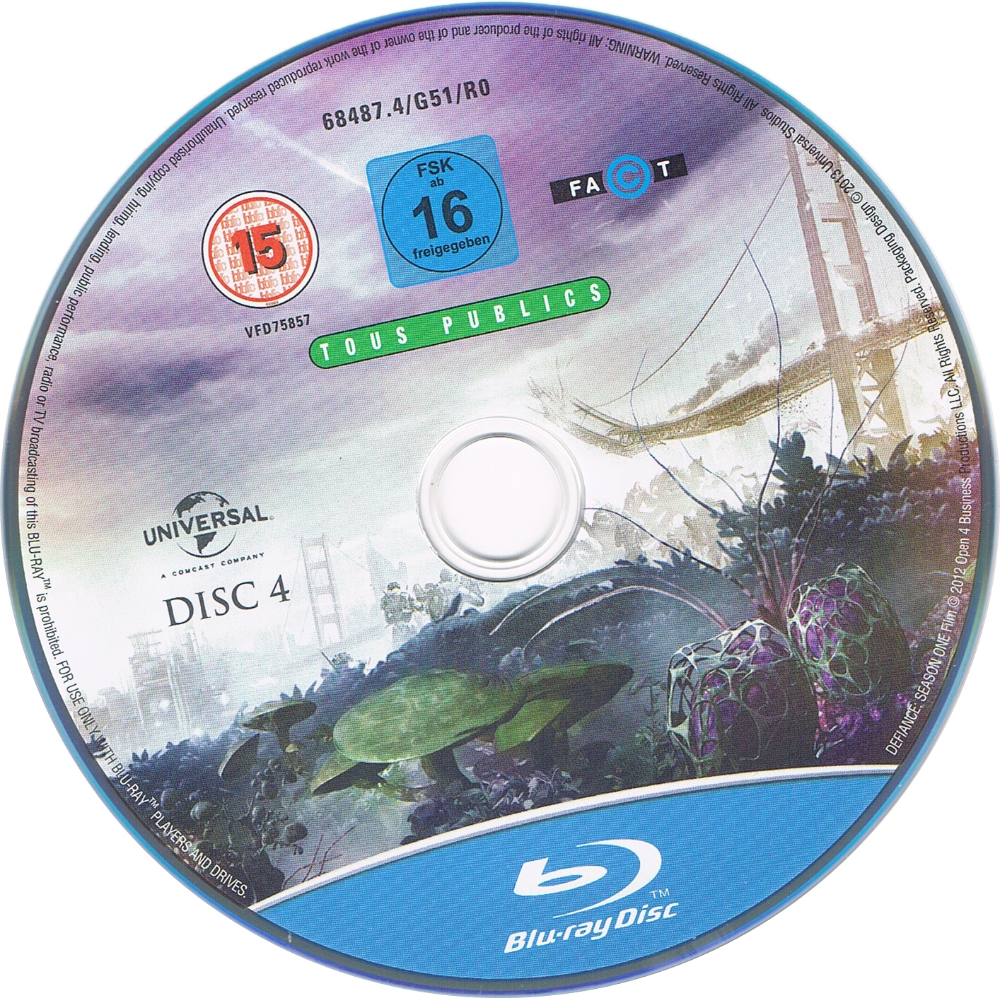 Defiance Saison 1 DISC 4 (BLU-RAY)