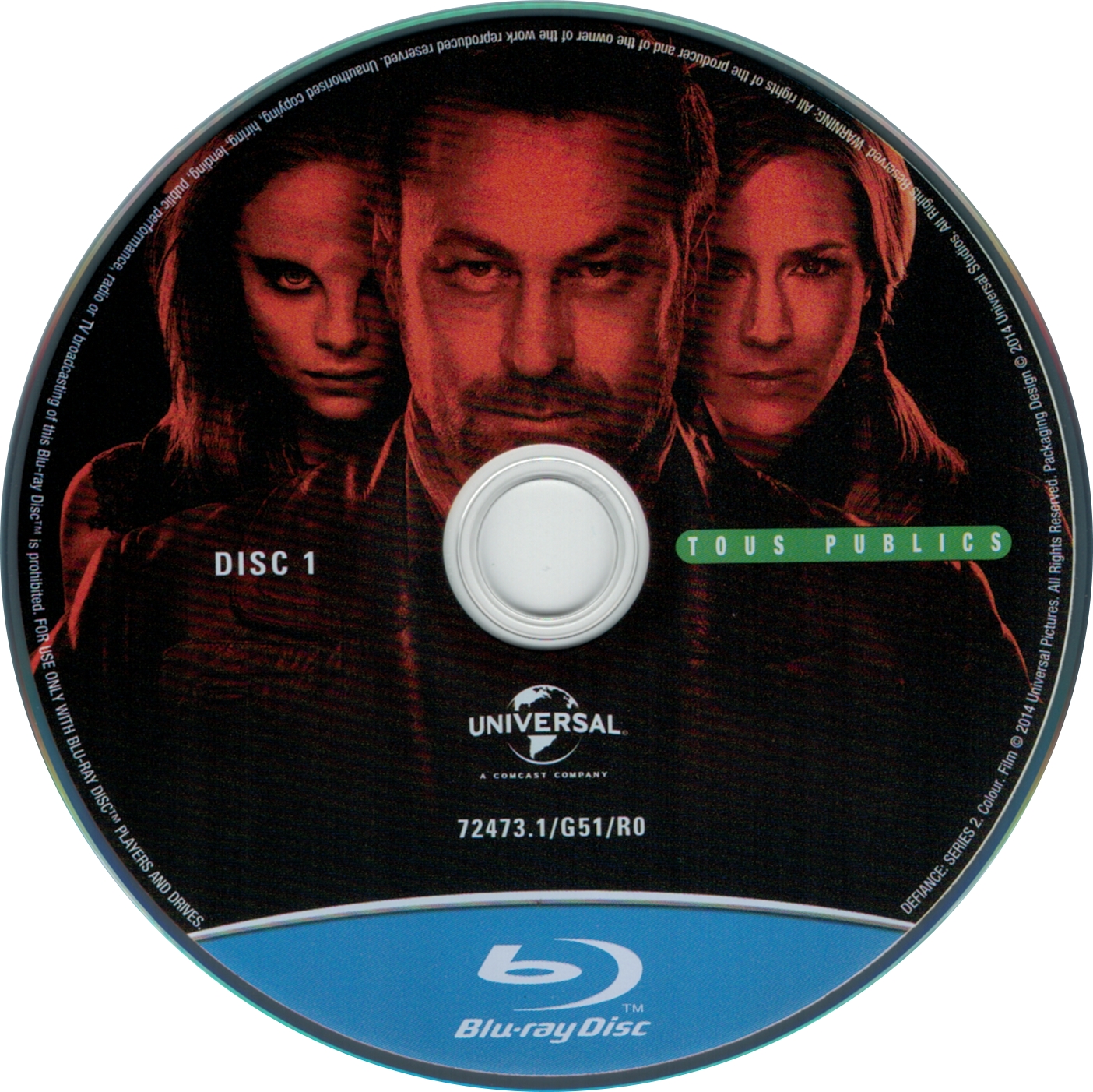 Defiance Saison 2 DISC 1 (BLU-RAY)