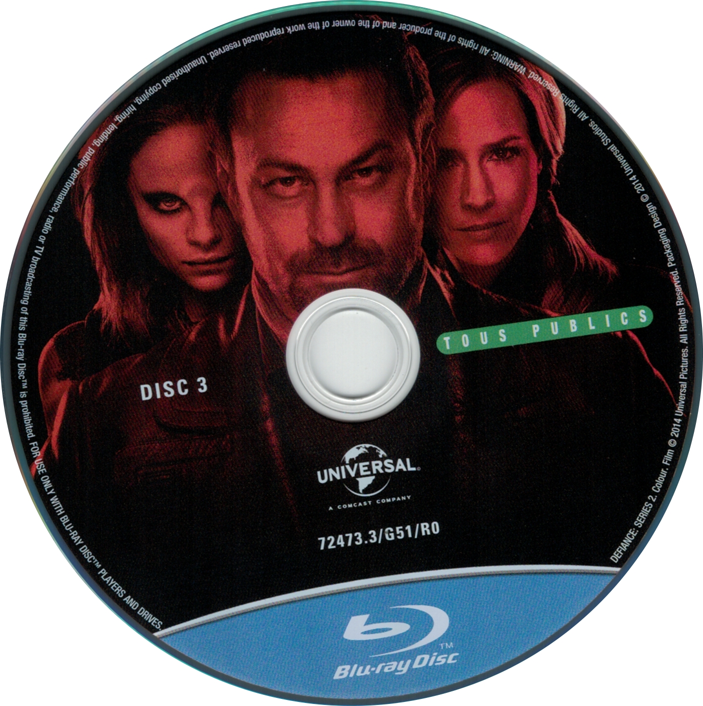 Defiance Saison 2 DISC 3 (BLU-RAY)