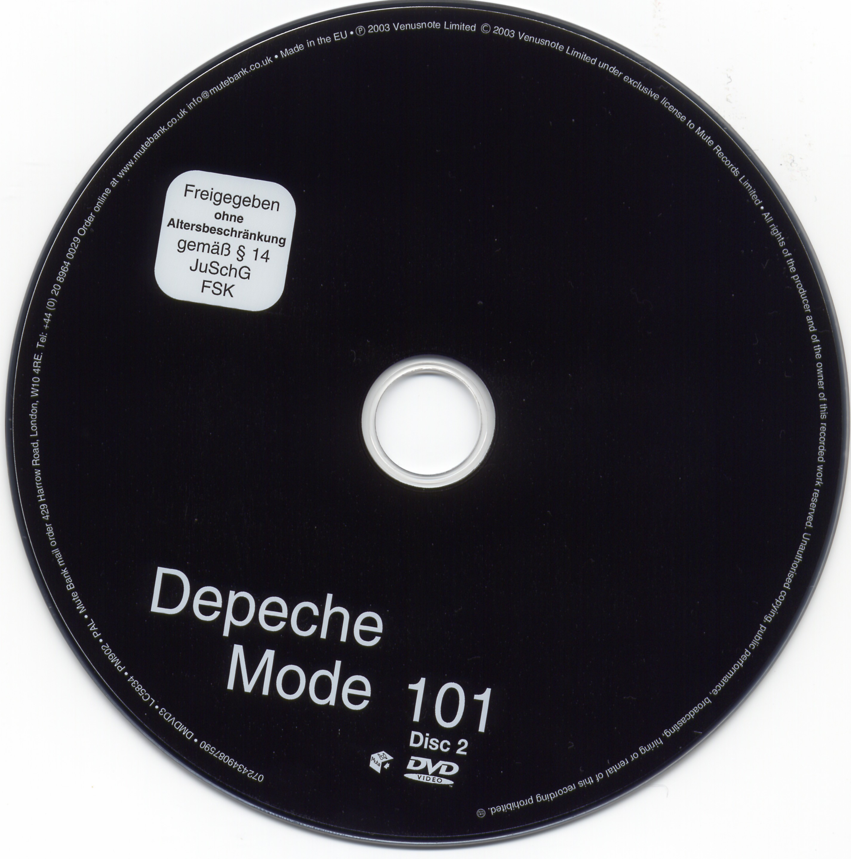 Depeche Mode Live 101 DISC 2