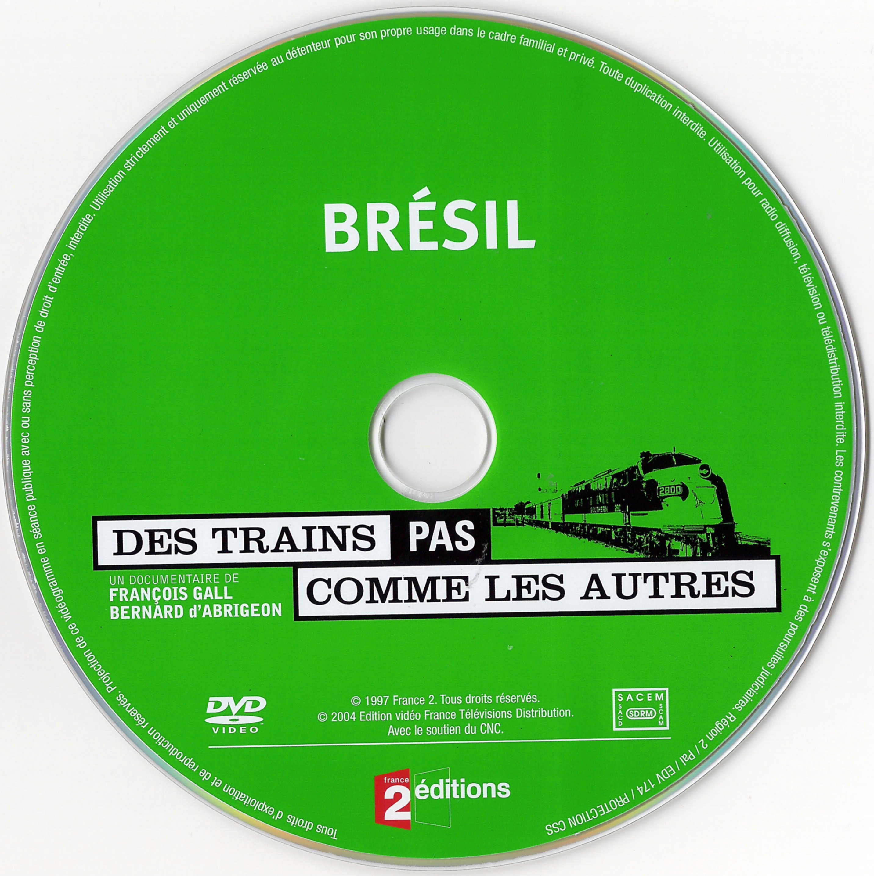 Des trains pas commes les autres - Brsil