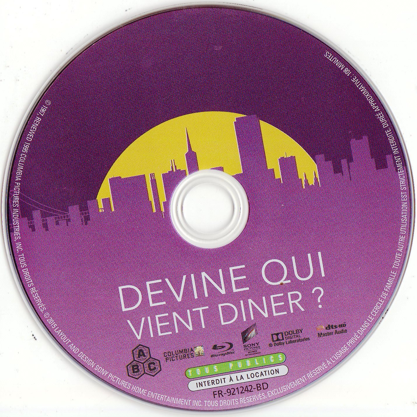 Devine qui vient diner (BLU-RAY)