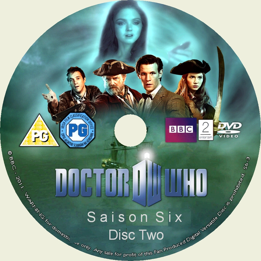 Doctor Who Saison 6 DISC 2 custom