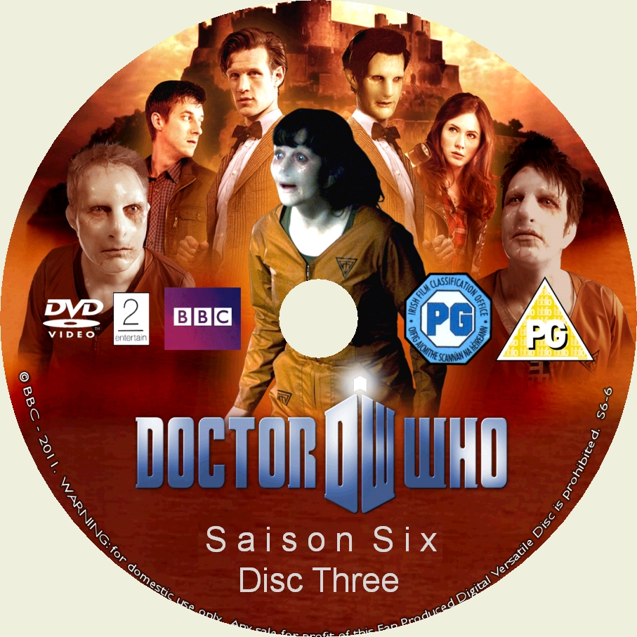 Doctor Who Saison 6 DISC 3 custom
