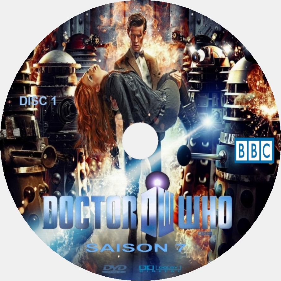 Doctor Who Saison 7 DISC 1 custom