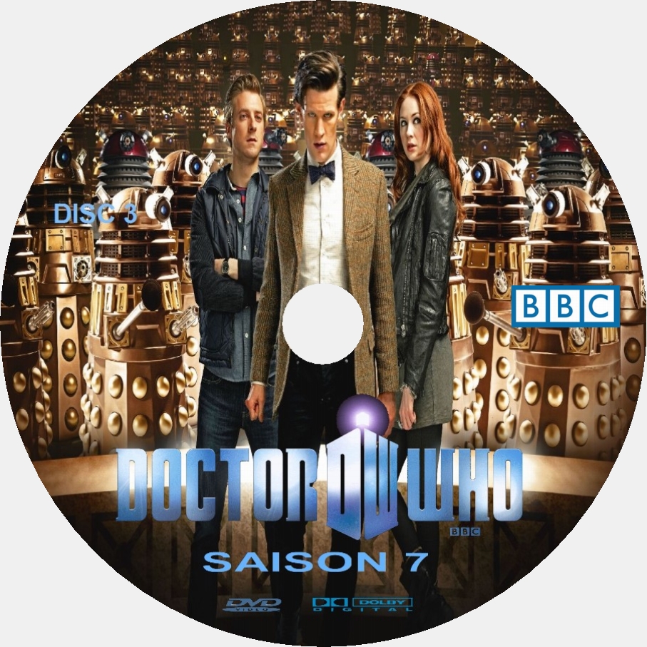 Doctor Who Saison 7 DISC 3 custom