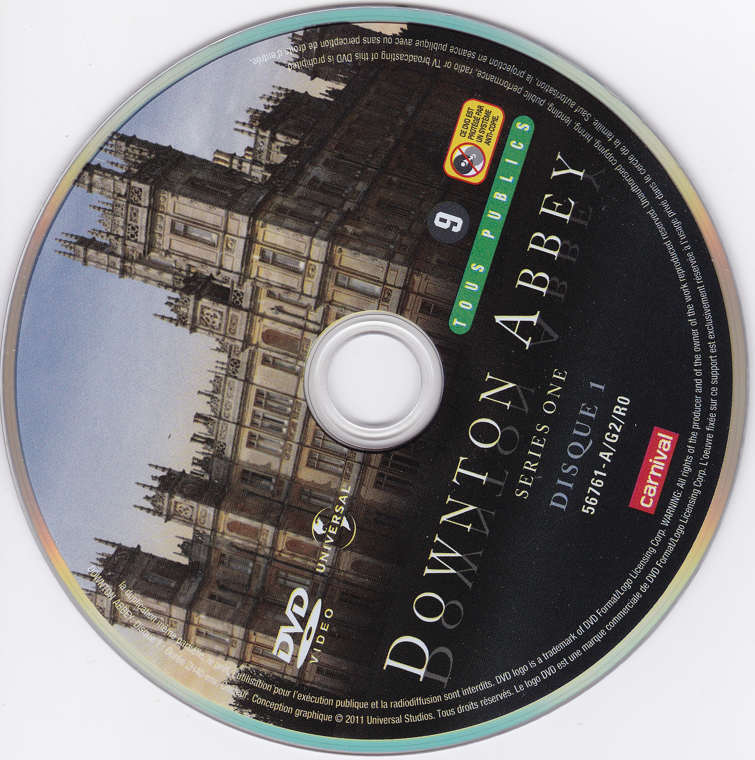 Downton Abbey Saison 1 DISC 1