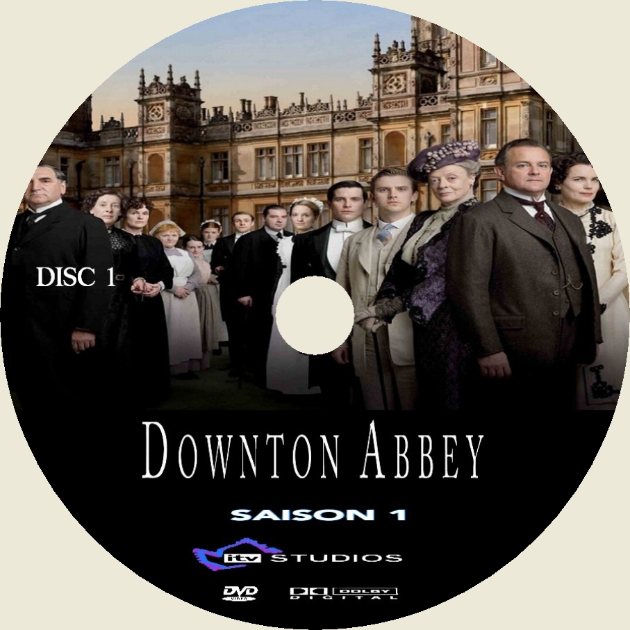 Downton Abbey Saison 1 DISC 1 custom